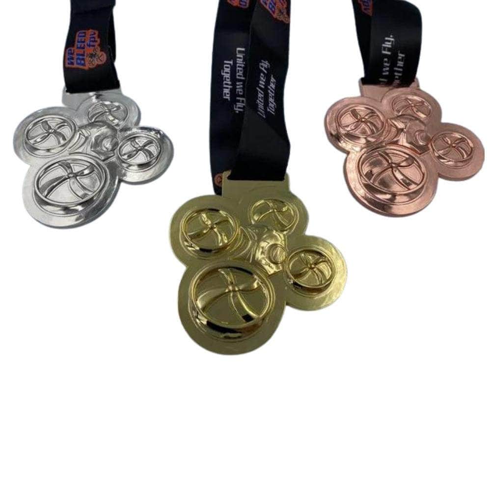  weBLEEDfpv WHOOP Medals (Set of 3)、mySite、merchandisen