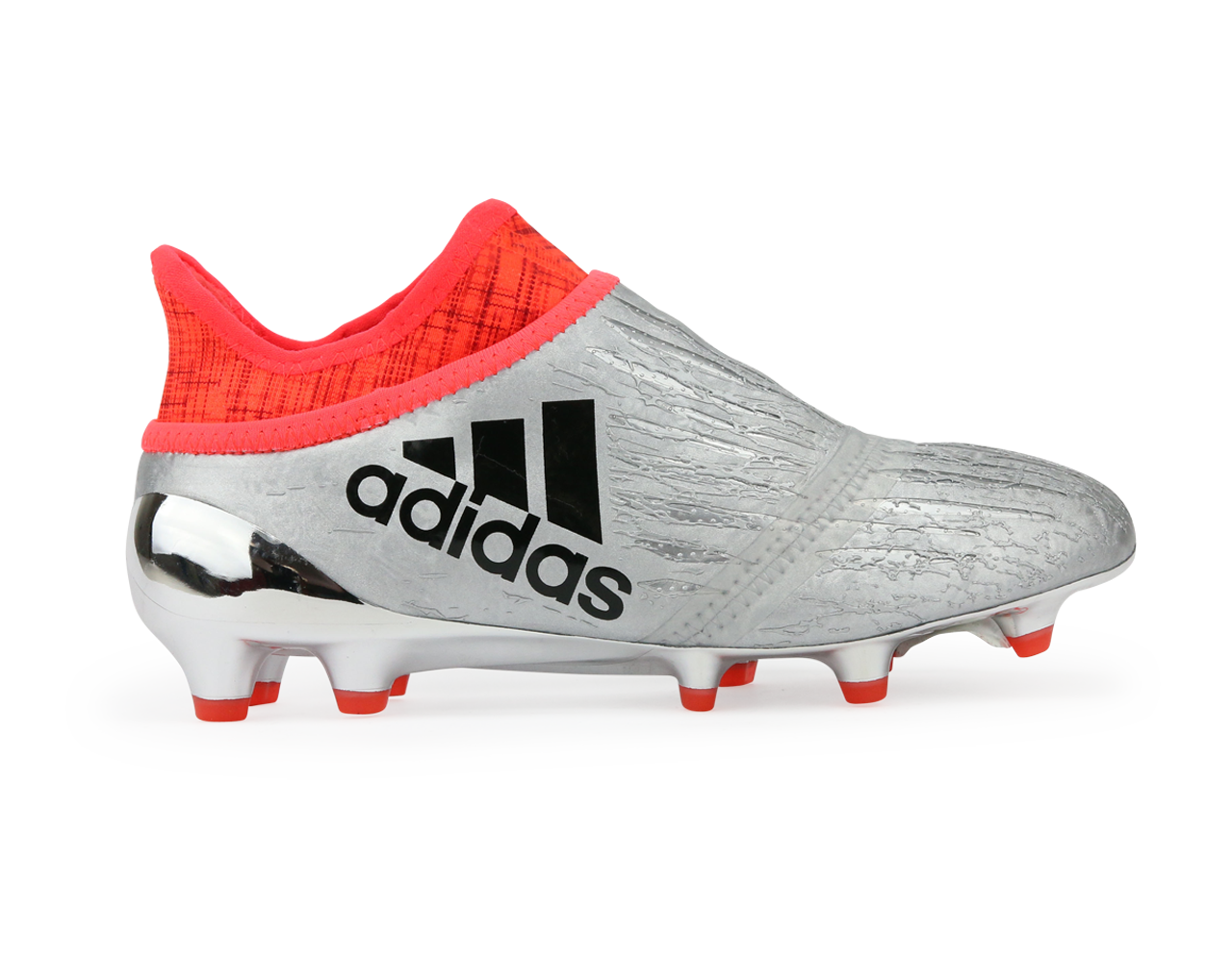 adidas Kids X 16+ Purechaos FG J Silver Metalic/Core Black/Solar Red、mySite、bottomscart