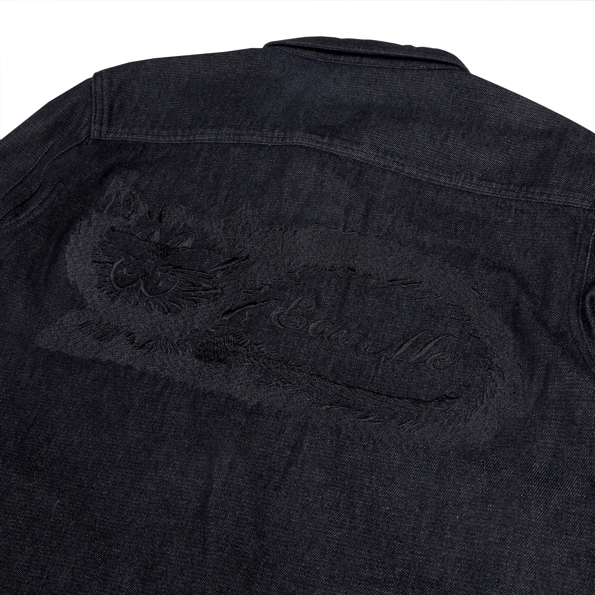  Eat Me Denim Jacket (Black)、mySite、merchandisen