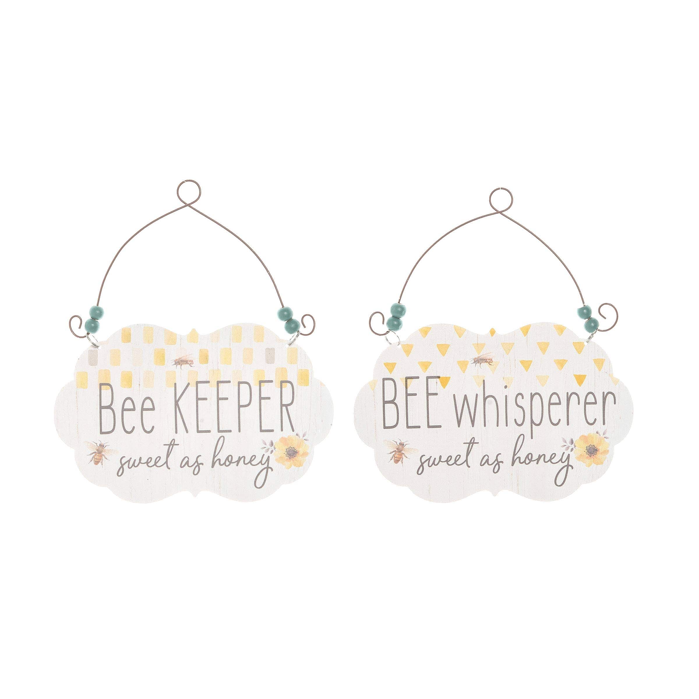 Bee Wall Plaque Bee Whisper sweet as honey*、mySite、g9winljtr