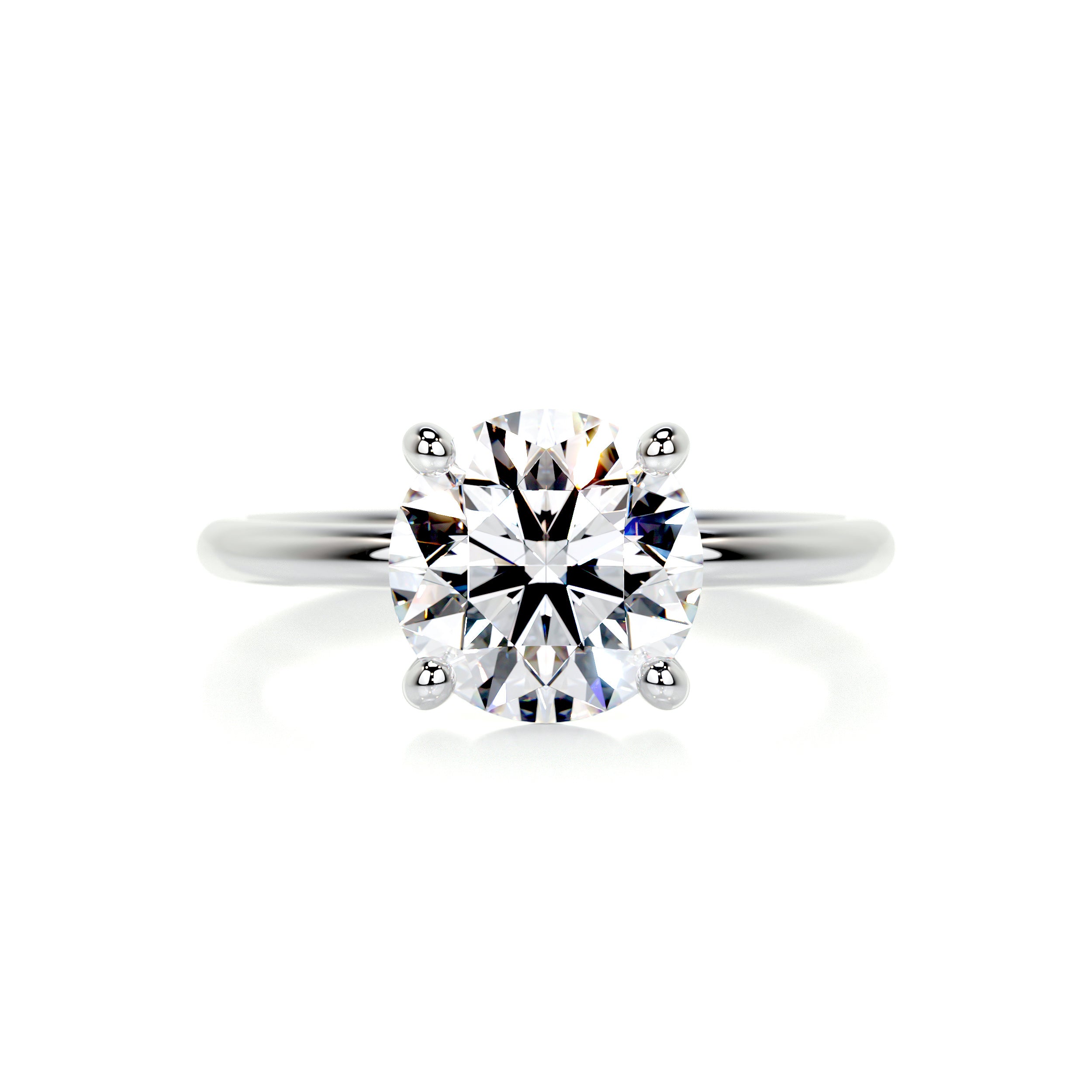 Eloise Diamond Engagement Ring -18K White Gold、mySite、hinf8tx79