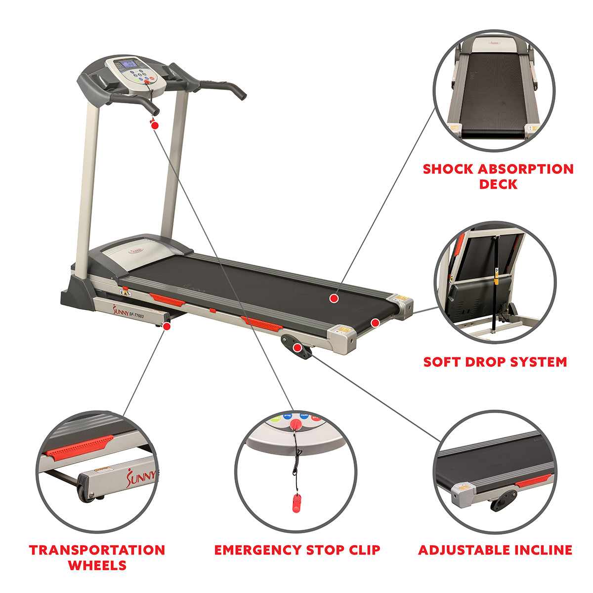  Motorized Treadmill Electronic Running Machine w/ Manual Incline、mySite、ghnorth