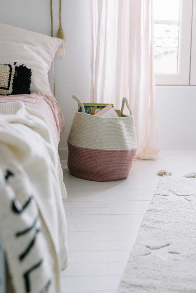 STORAGE BASKET ZOCO ASH ROSE、mySite、gigharbornorthrealestate