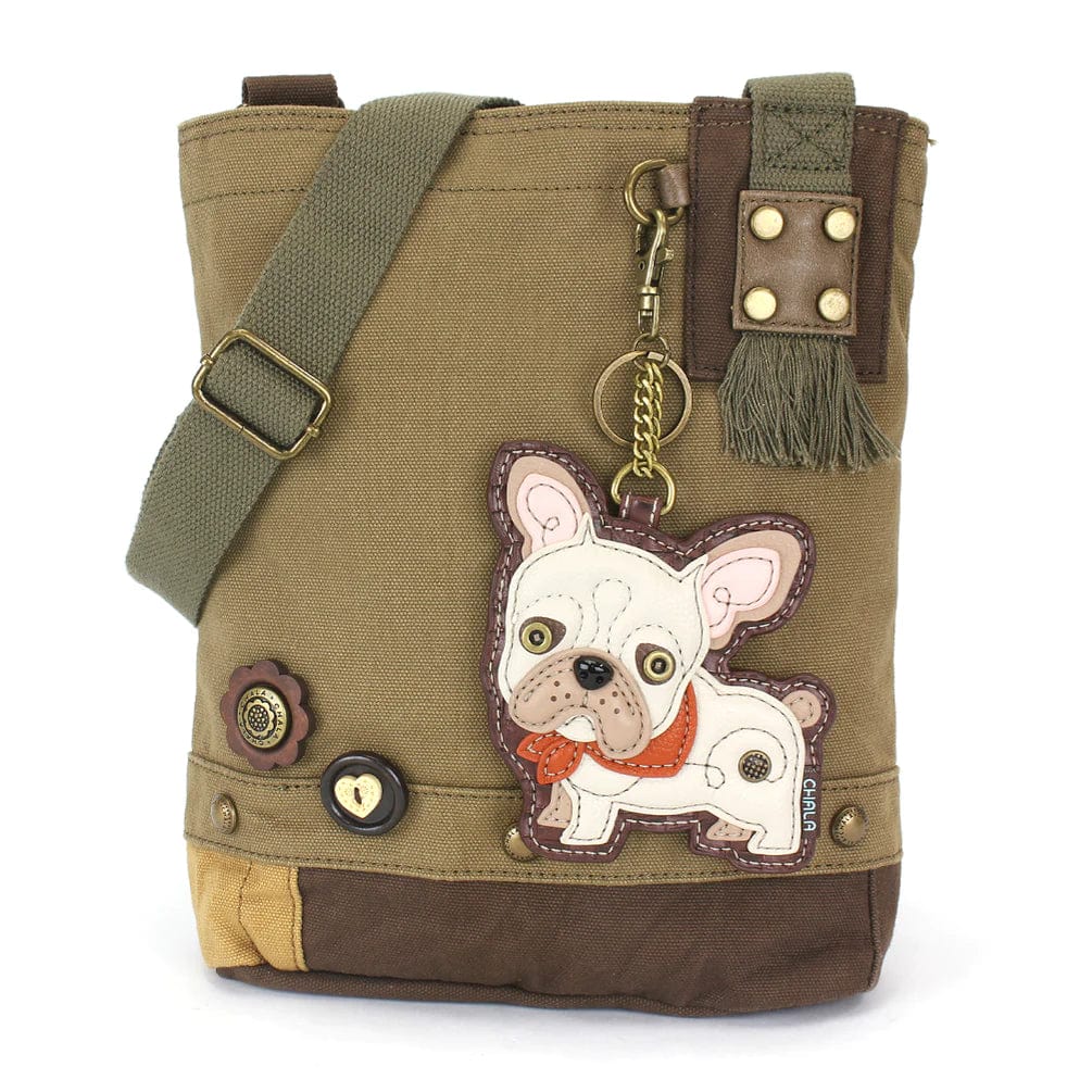 French Bulldog Handbag, Wallet Collection by Chala-NEW! Vegan!、mySite、g9winljtr