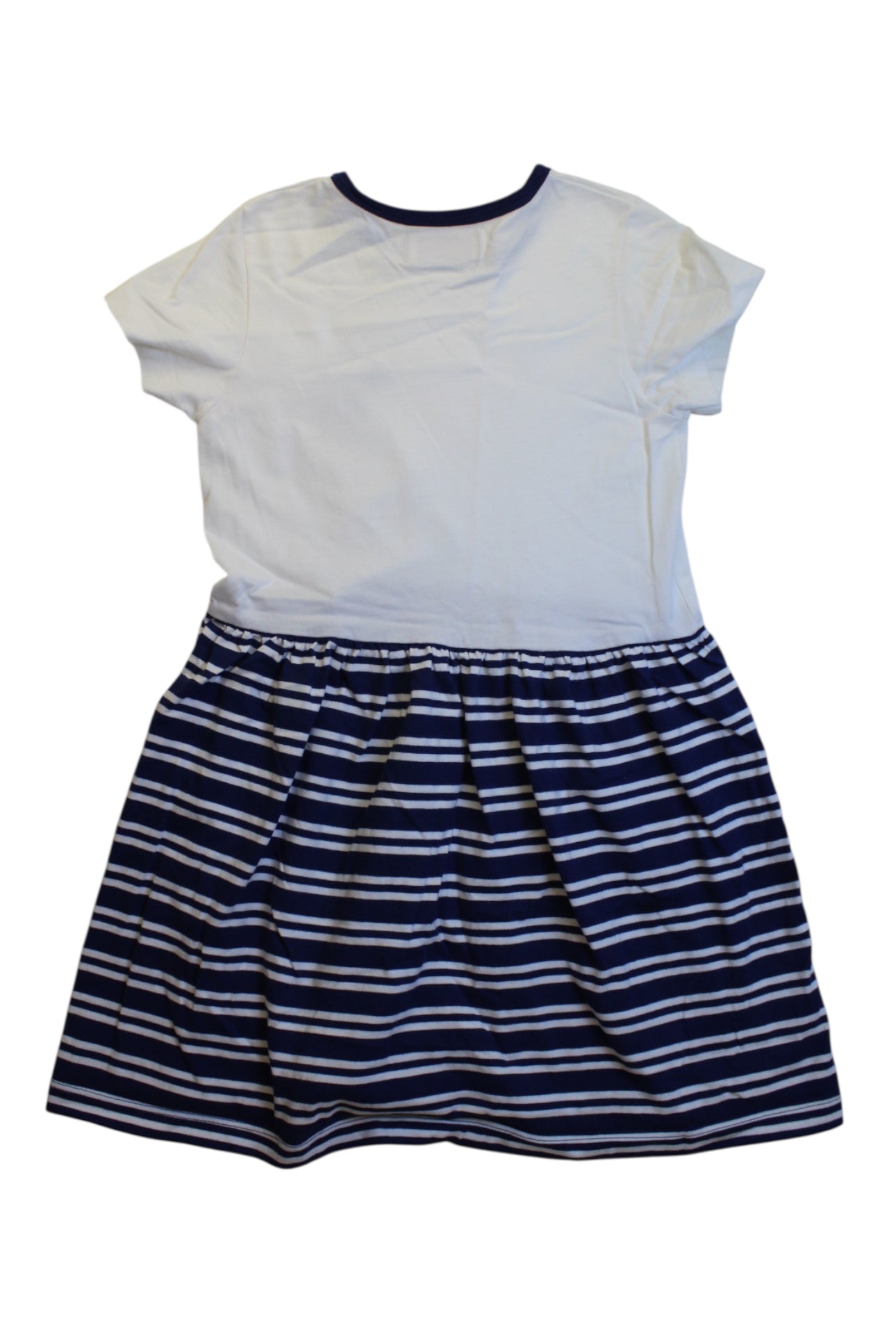 Petit Bateau Nautical Stripe Dress 7Y、mySite、g9winljtr
