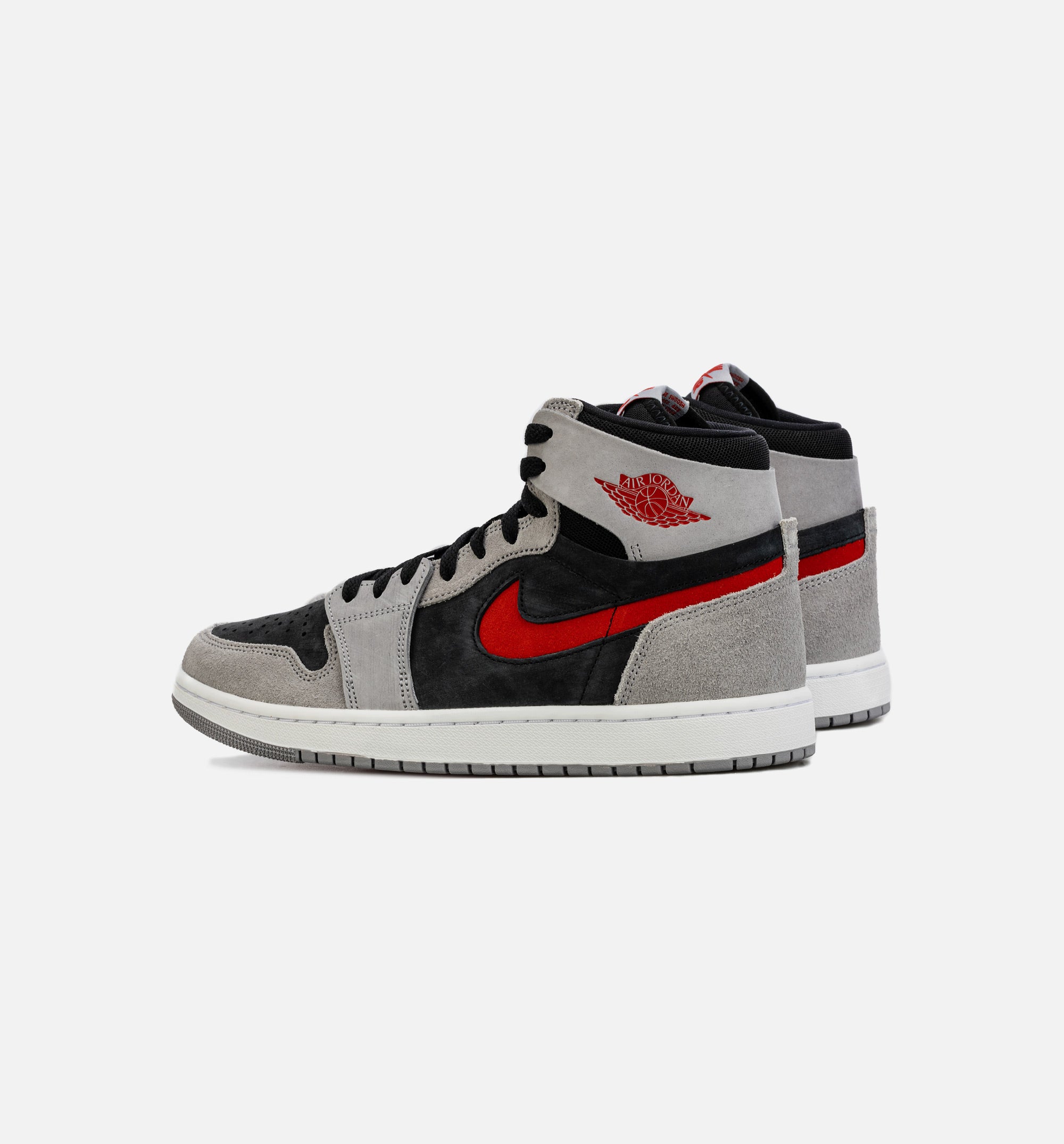 Air Jordan 1 High Zoom CMFT 2 Mens Lifestyle Shoe - Grey/Red、mySite、dreamappss