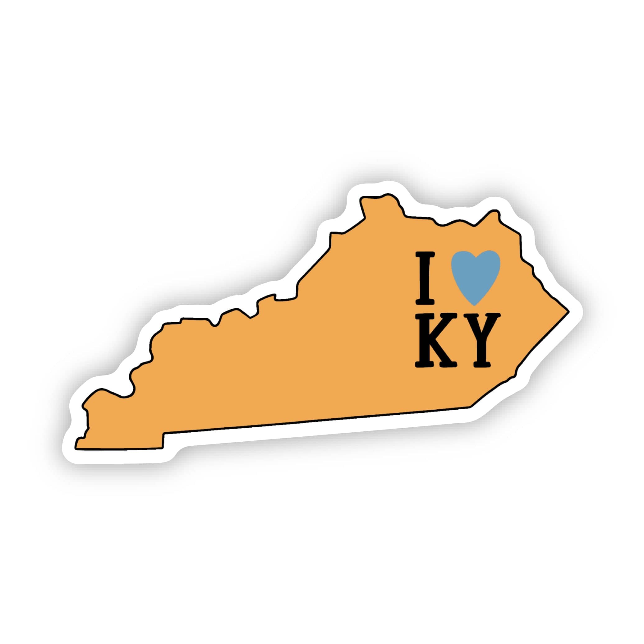  I Love Kentucky Sticker、mySite、ghnorth