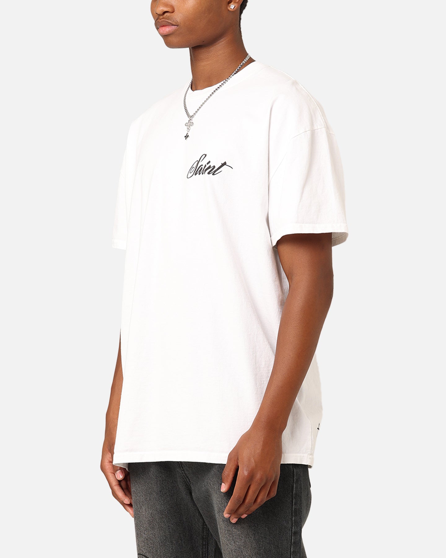 Saint Morta Guardian T-Shirt White、mySite、zt4zffjzw