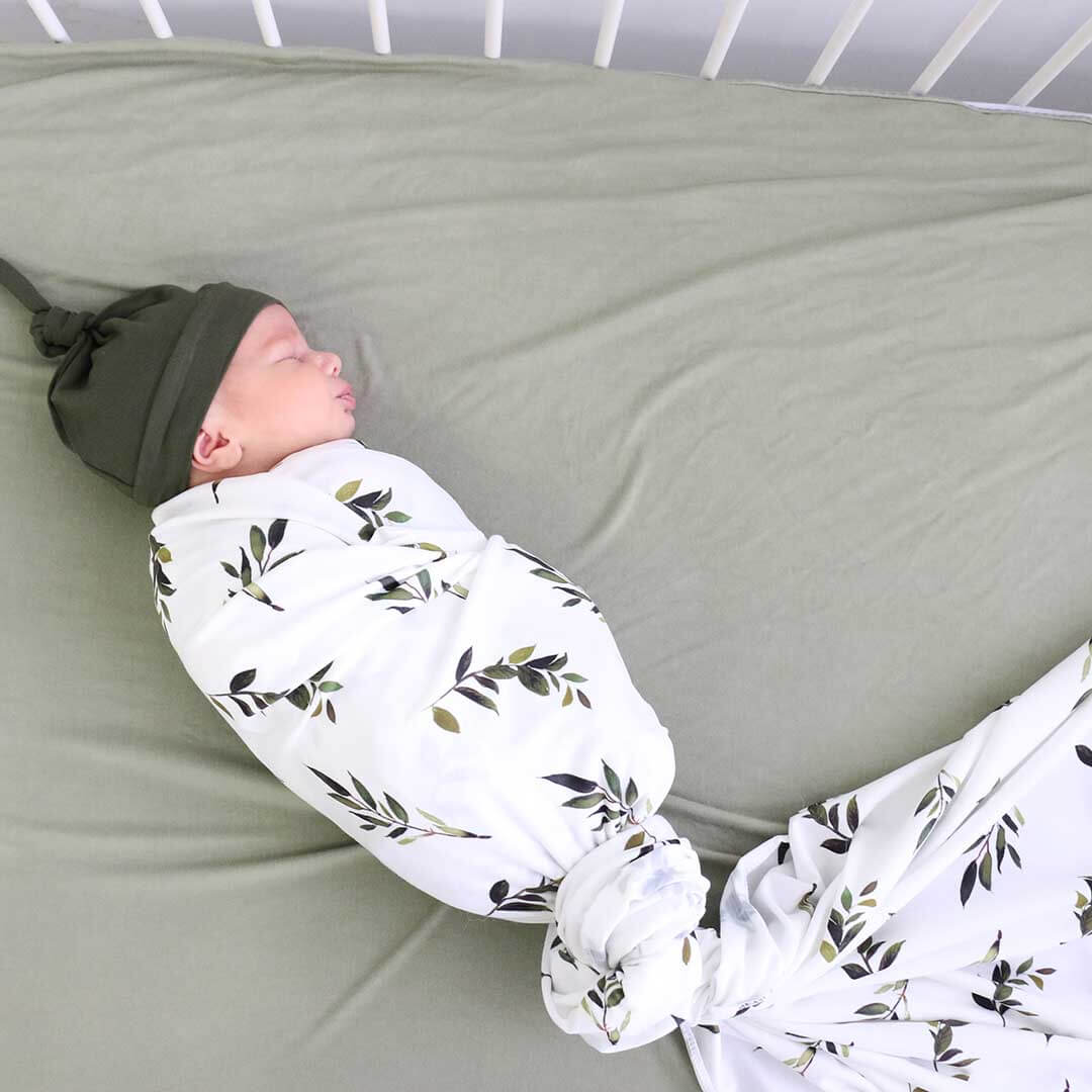  Olive Leaf Oversized Swaddle Blanket、mySite、layawaytickets