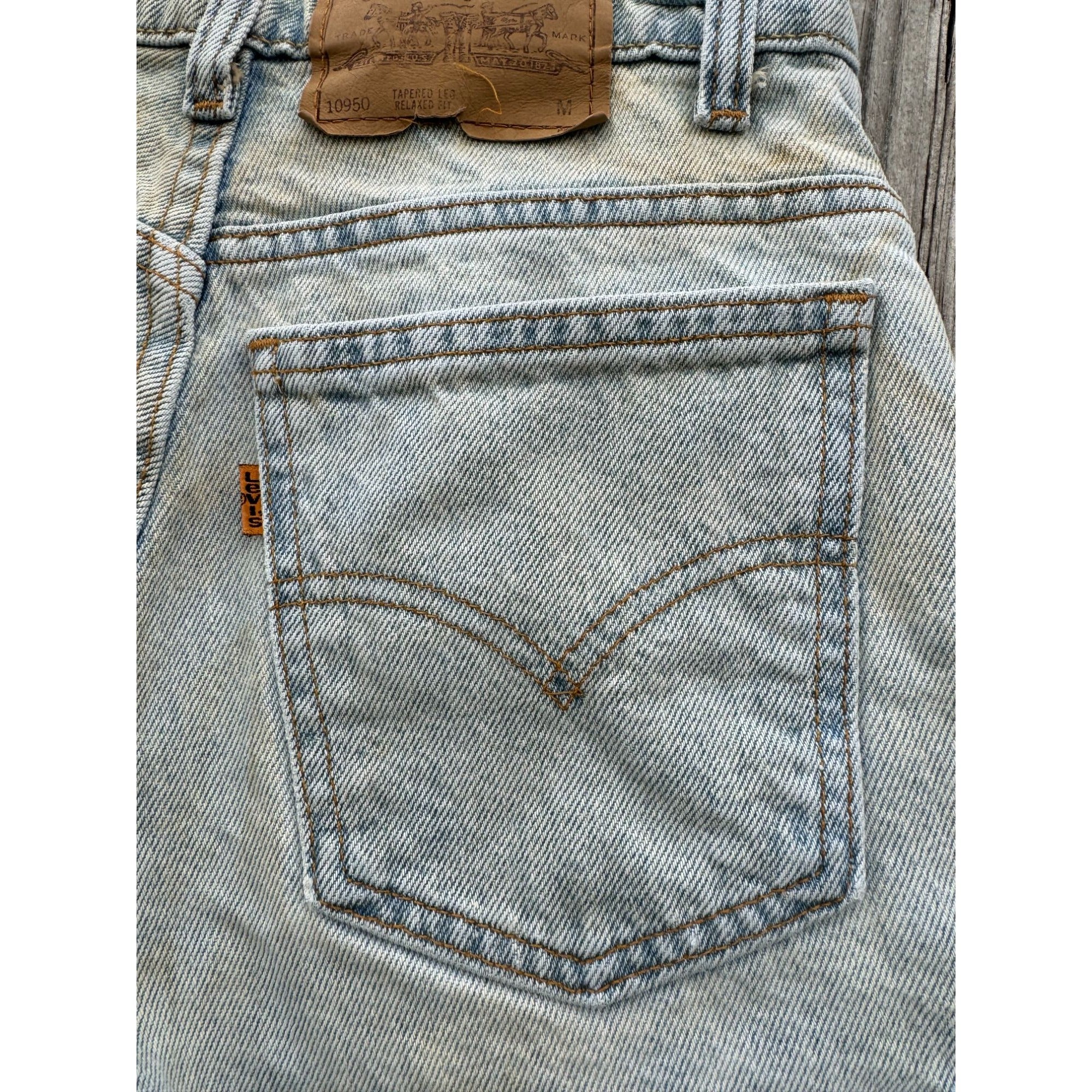 95' Levi's 950 Tapered Leg Orange Tab Cut Off Raw Hem Jean Shorts 5、mySite、garagedoors4me