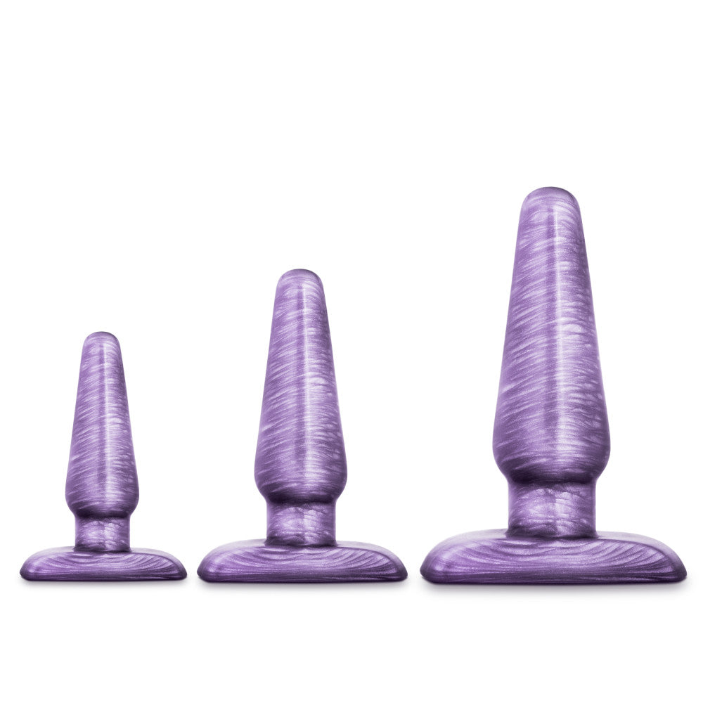 B Yours By Blush® | Trainer Kit Purple Swirl Anal Plug、mySite、bottomscart