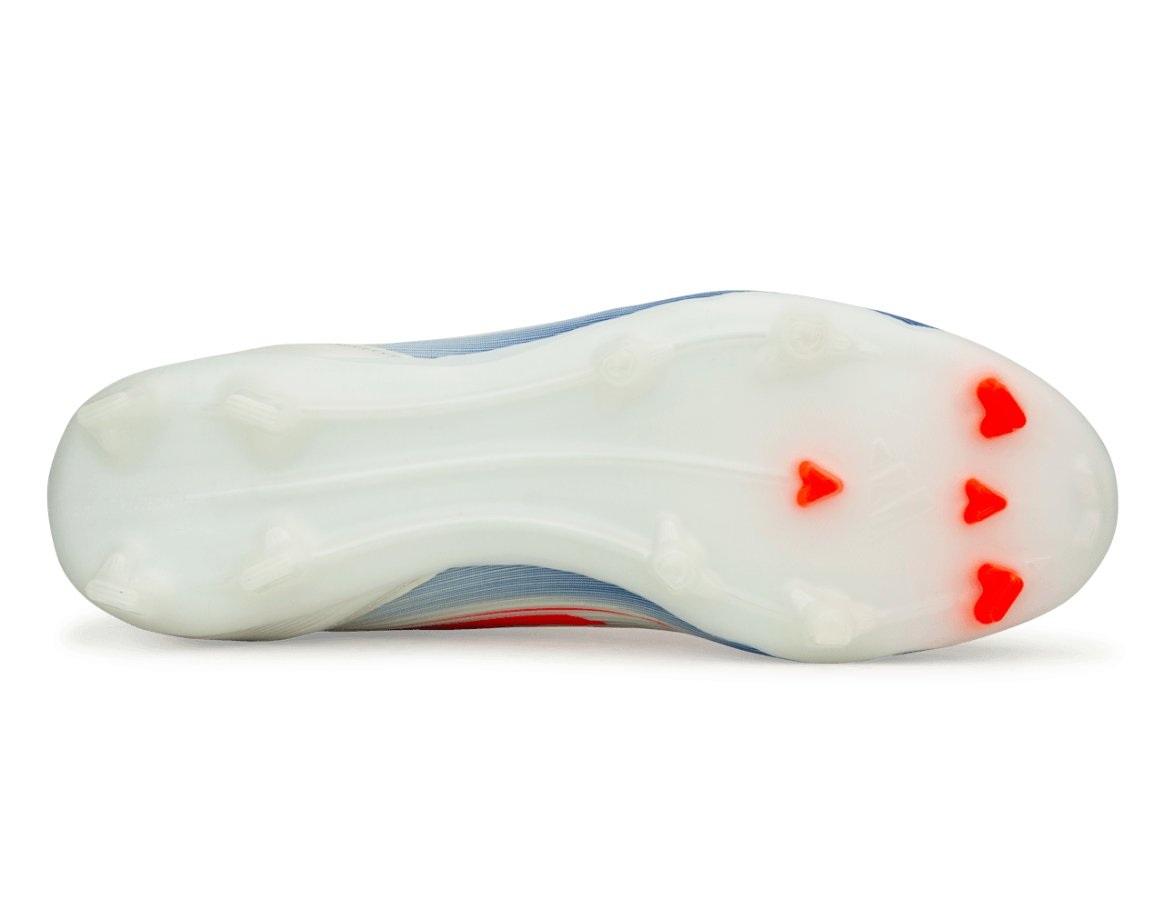 adidas Men's F50 League FG/MG White/Lucid Blue、mySite、noshort