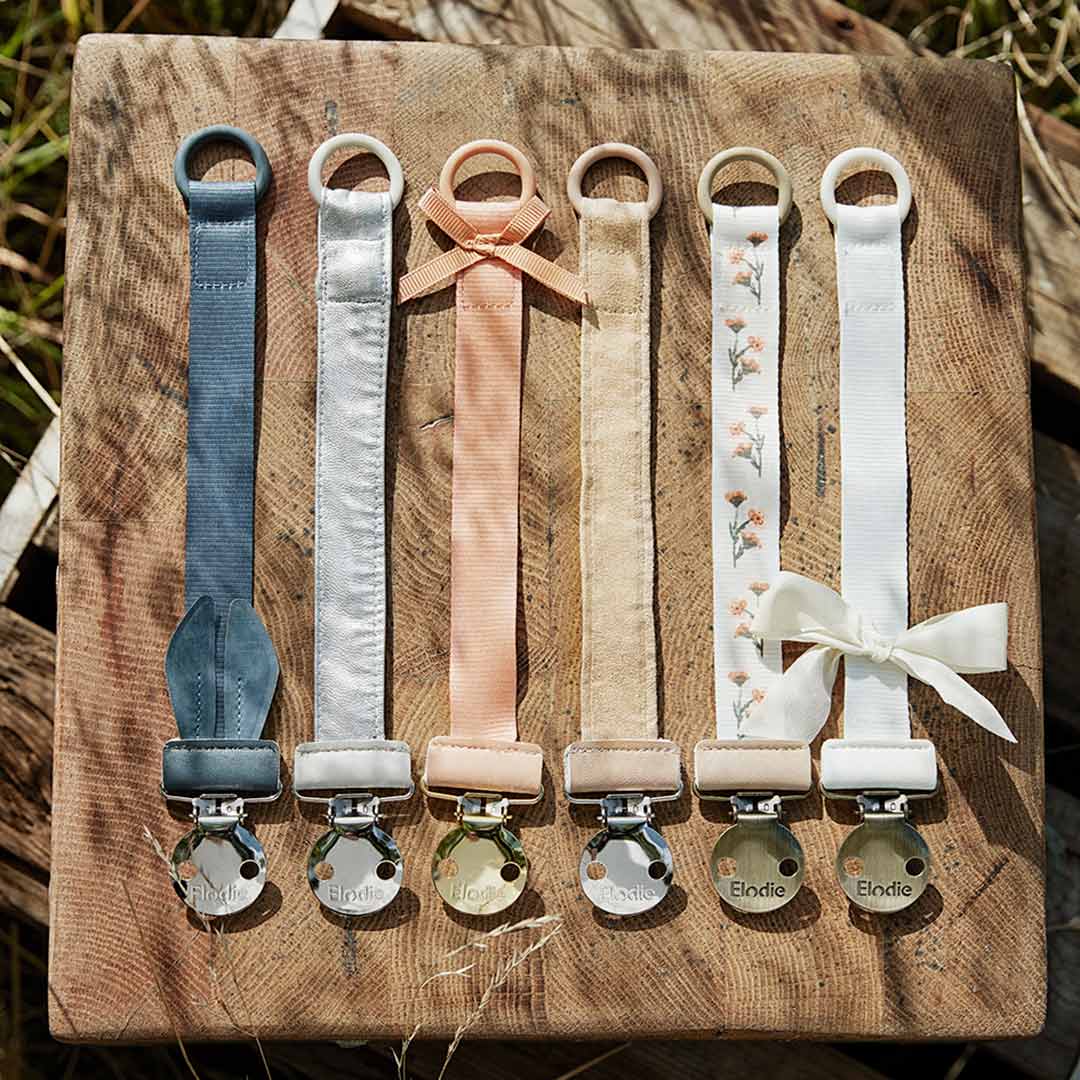  Elodie Details Pacifier Clip Wood - Pure Khaki、mySite、merchandisen