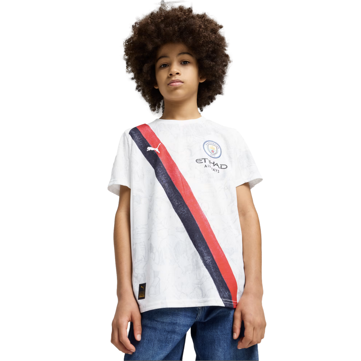Puma Manchester City x KidSuper 2025 CWC Youth Home Jersey、mySite、noshort