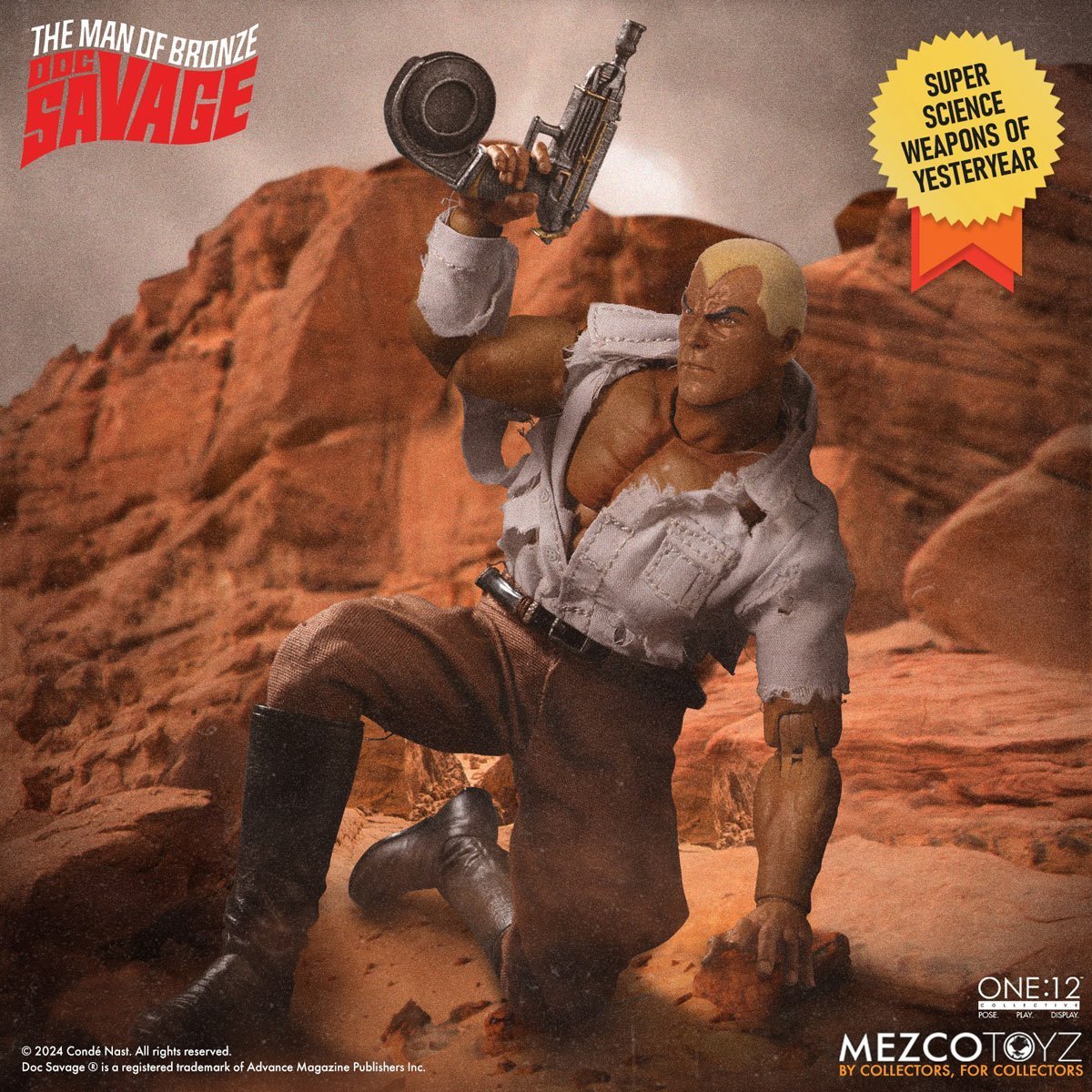 Doc Savage: The Man of Bronze Mezco One:12 Collective Doc Savage (Deluxe Edition)、mySite、hgirdovlk