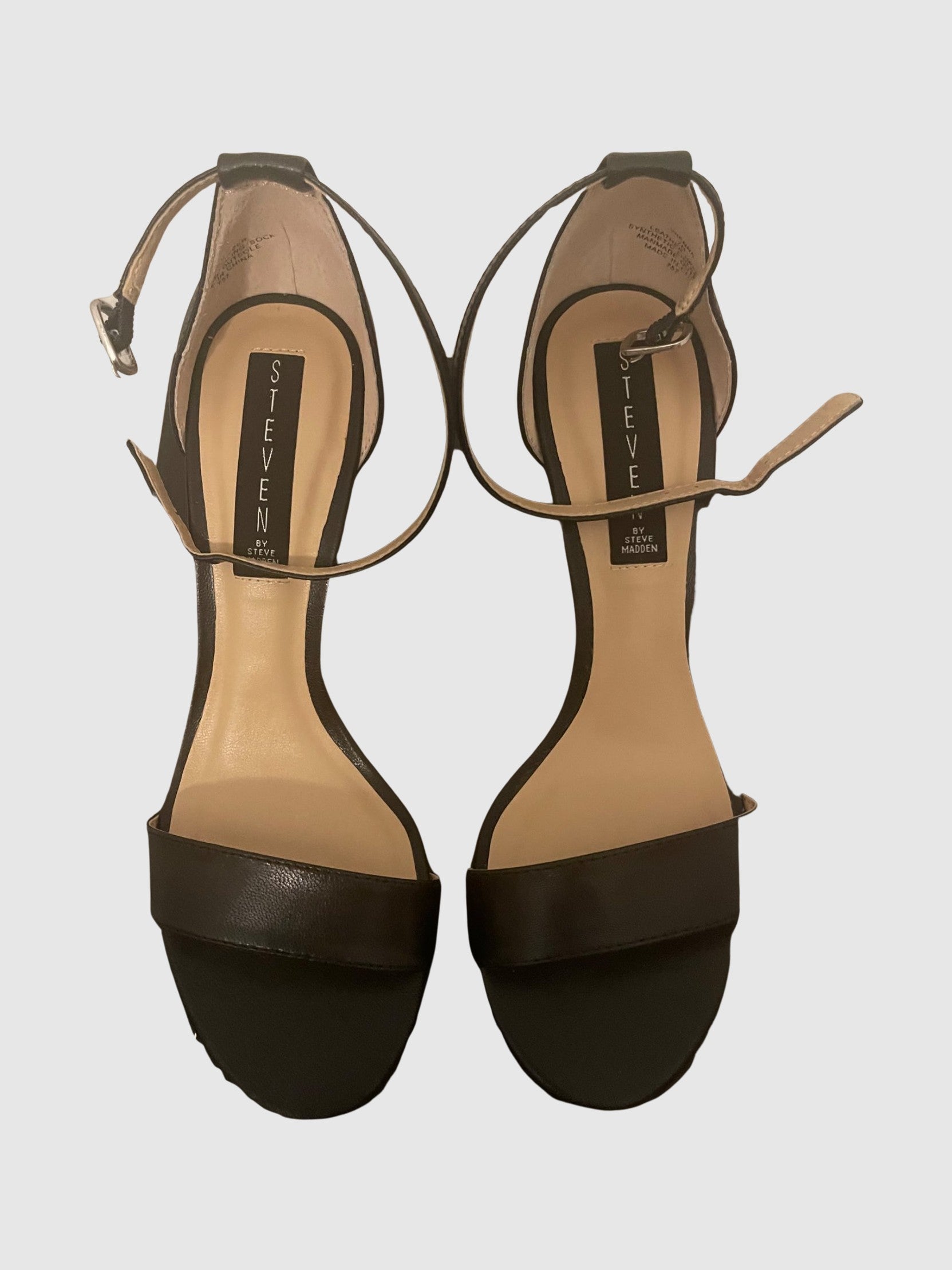 VIENNA BLACK LEATHER SANDALS - SM REBOOTED、mySite、gtrtttuynbv