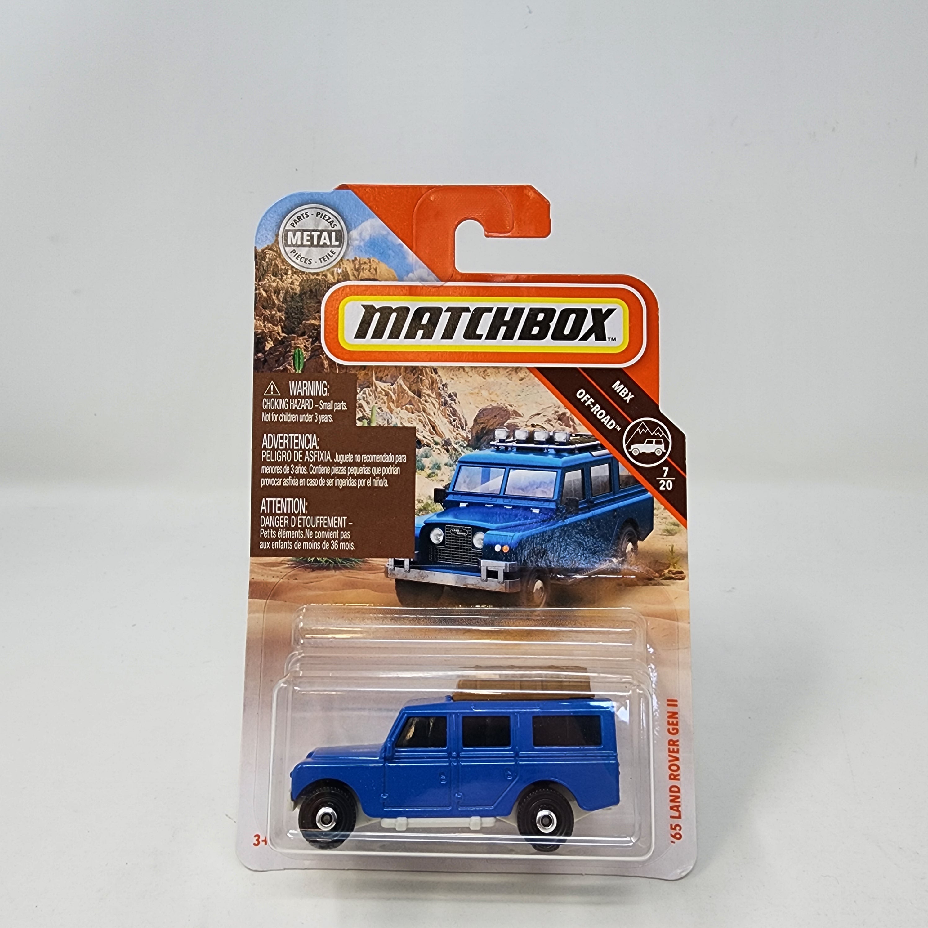 '65 Land Rover GEN II * Blue * Matchbox Basic、mySite、hgirdovlk