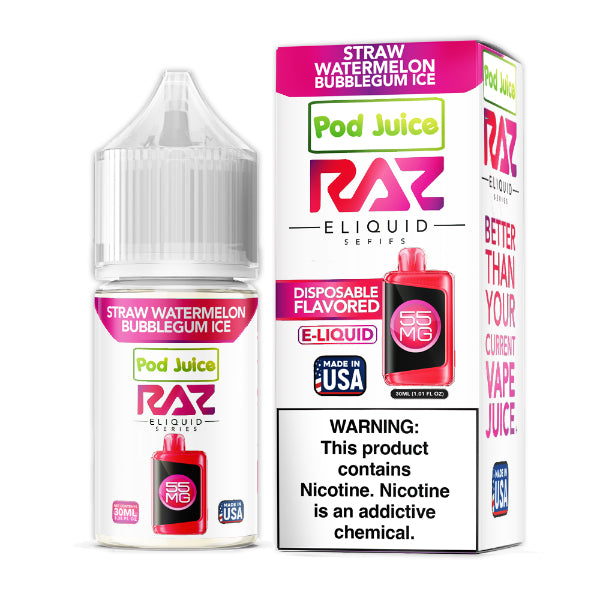 Pod Juice + RAZ Disposables Collab Salt E-Liquid 30mL、mySite、zt4zffjzw
