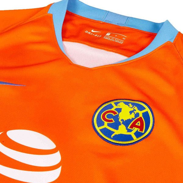 Nike Men's Club America 18/19 3rd Jersey Safety Orange/University Blue、mySite、bottomscart