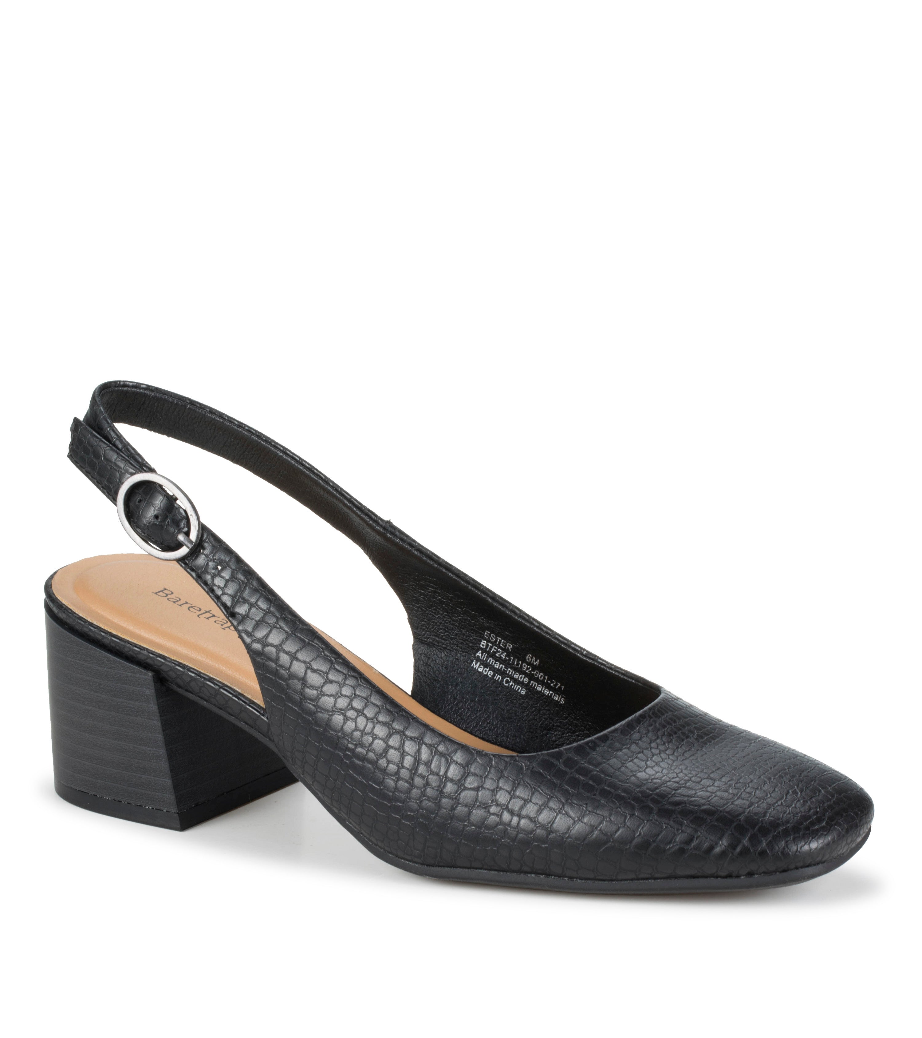  Ester Block Heel Slingback Pump、mySite、preschool7hills