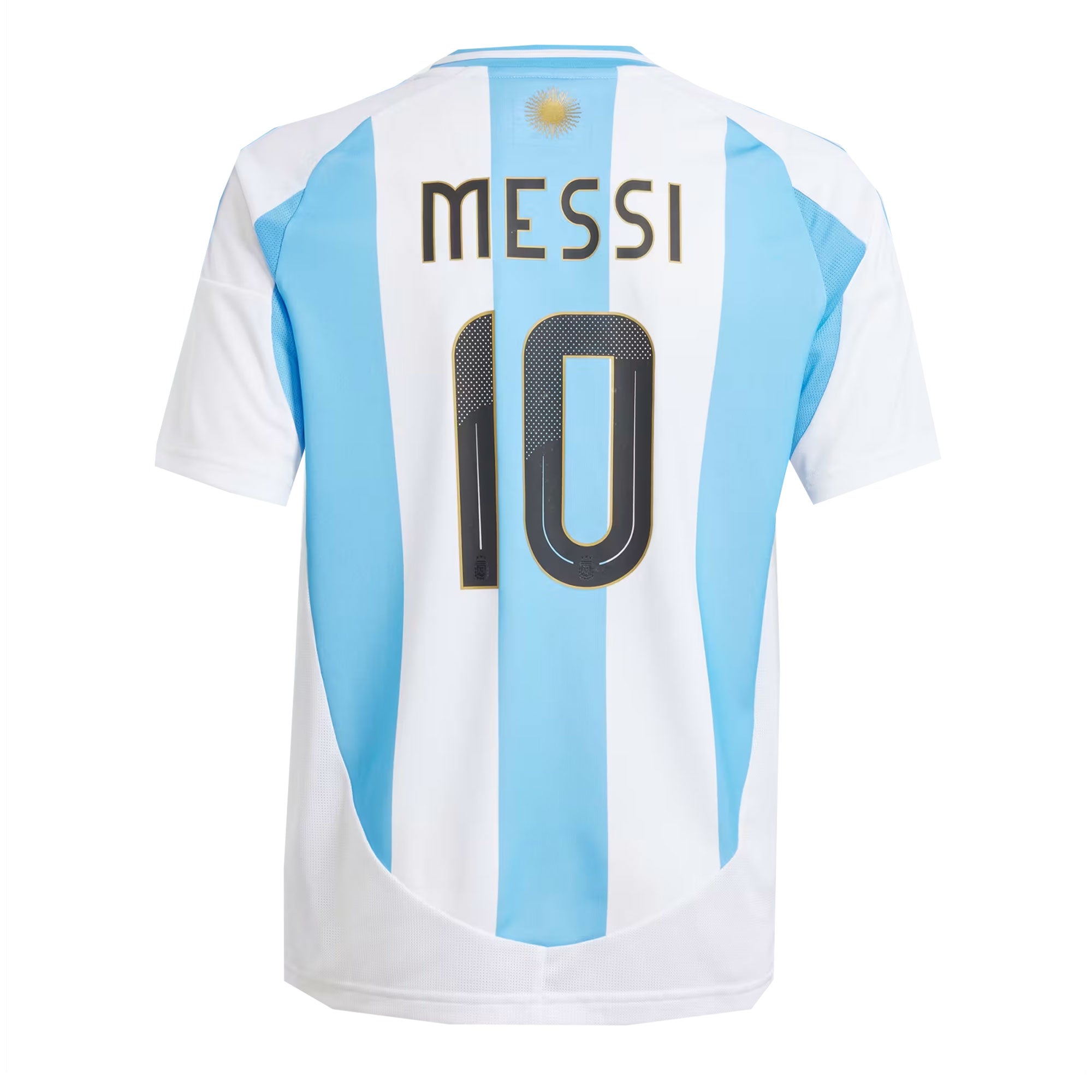 adidas Kids Argentina 2024/25 Home Jersey w/ Messi #10 Printing、mySite、bottomscart