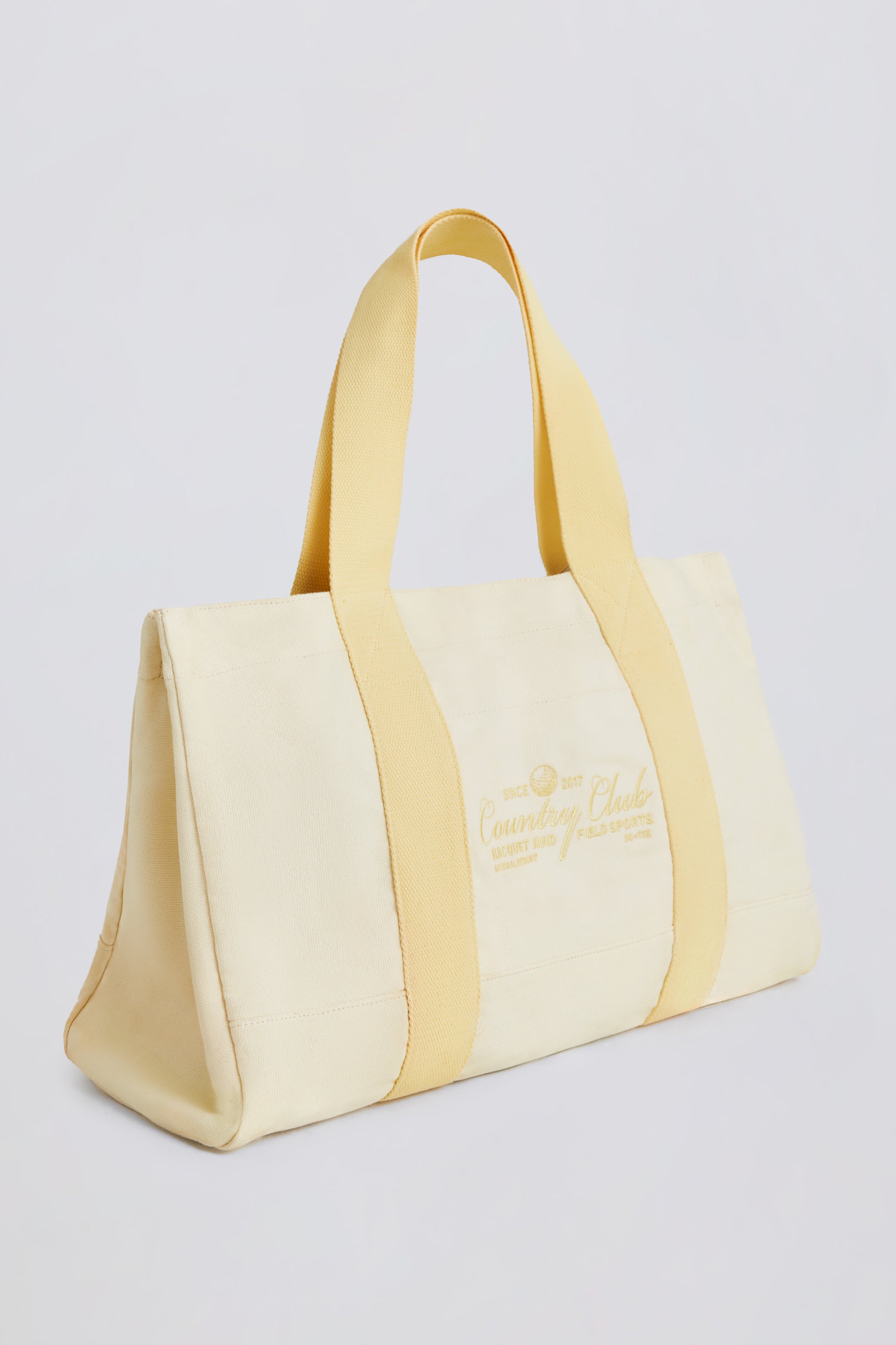  Oversized Canvas Tote Bag in Ivory、mySite、sugarbowlscore