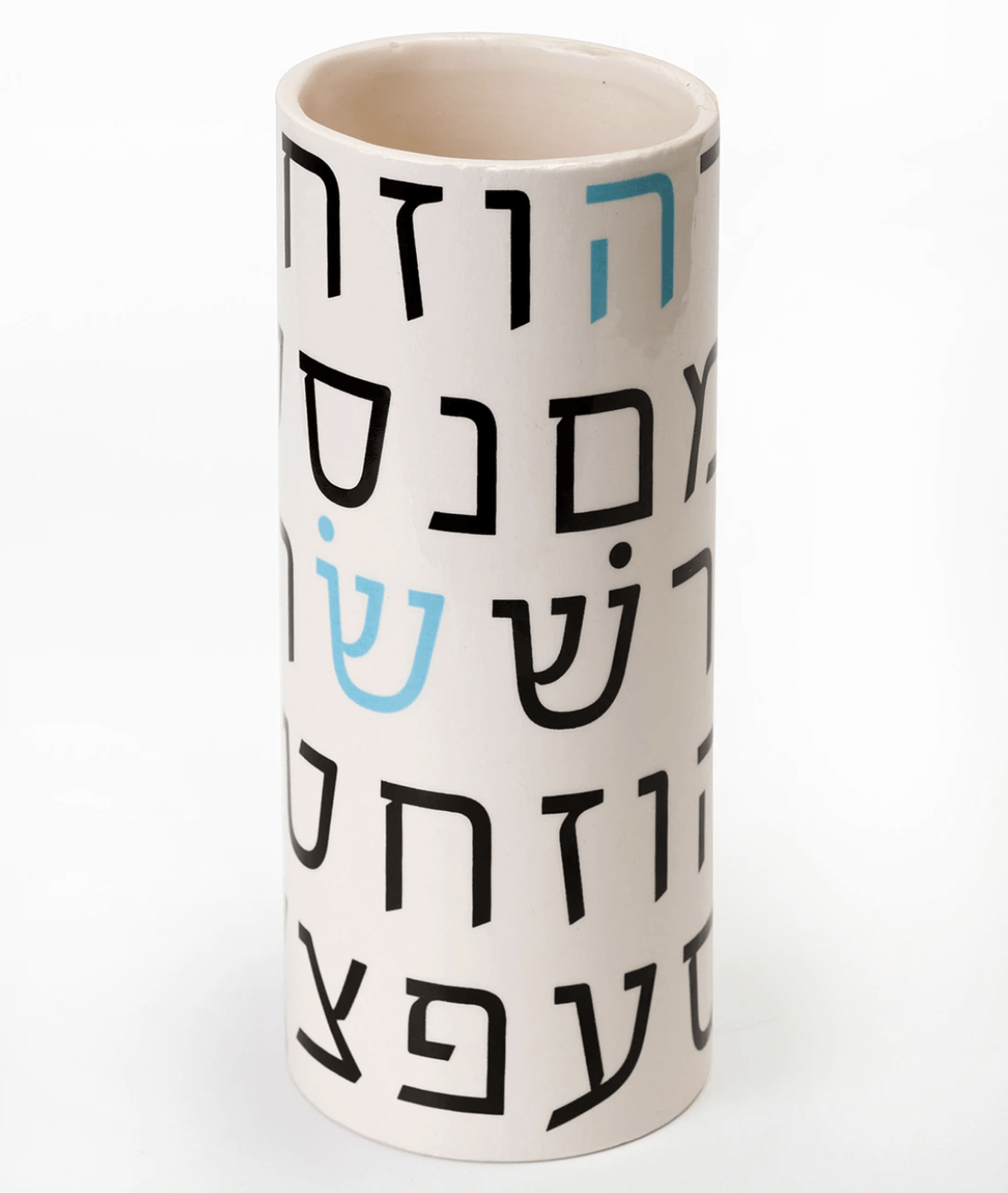 Modern Hebrew Alphabet Vase、mySite、topwebapps
