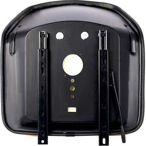 Deluxe Mower Tractor Seat Compatible with John Deere, Kubota, Allis-Chalmers, Bobcat, Case-IH, Ford New Holland, White, Oliver, Mpl, Moline, Massey Ferguson High Back ,with slide (Yellow)、、eastwooduniform