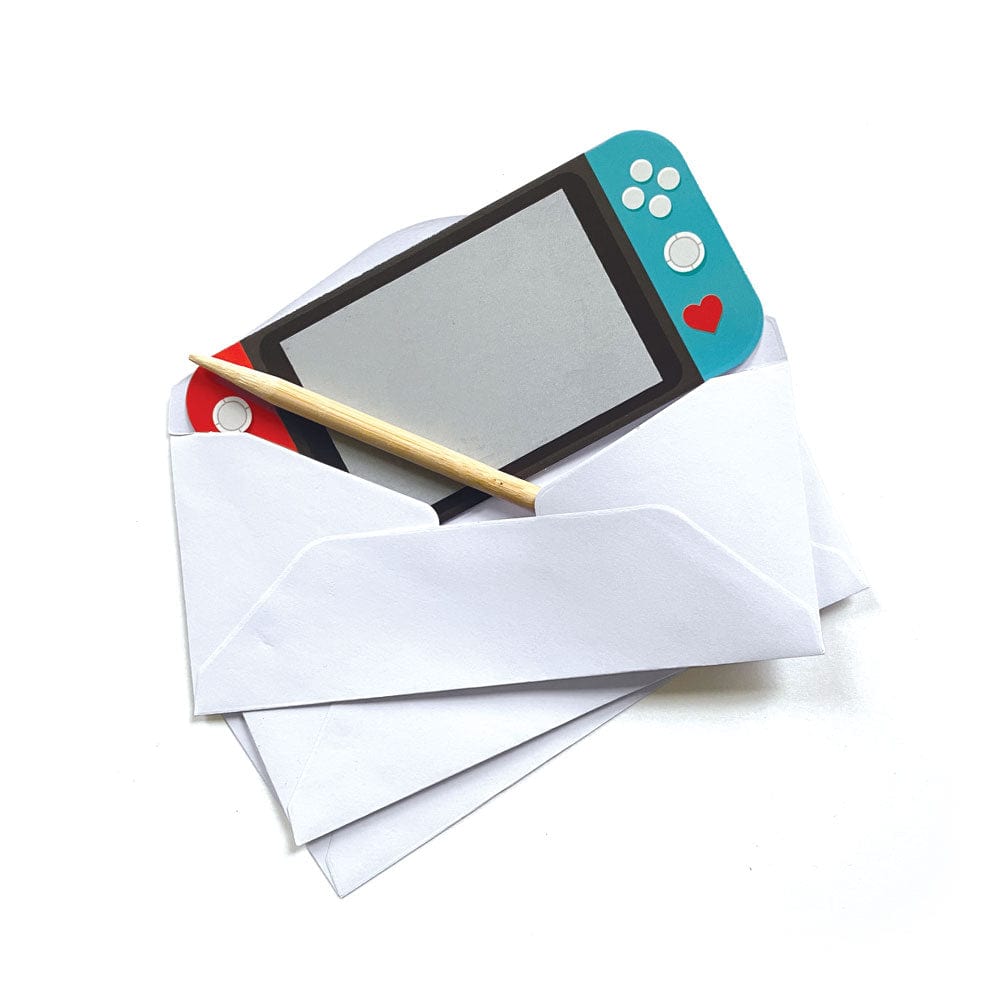  Valentine Cards Set - Video Game Scratch Offs、mySite、ghnorth