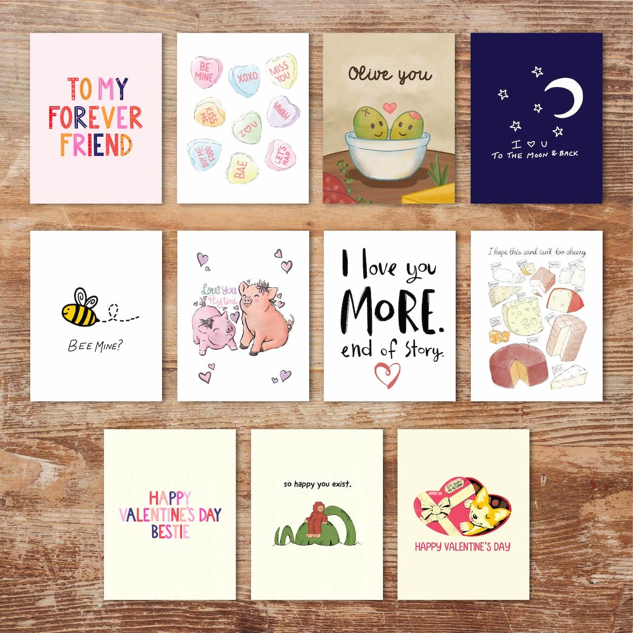  Valentine's Day Card 11 Pack (Love)、mySite、ghnorth