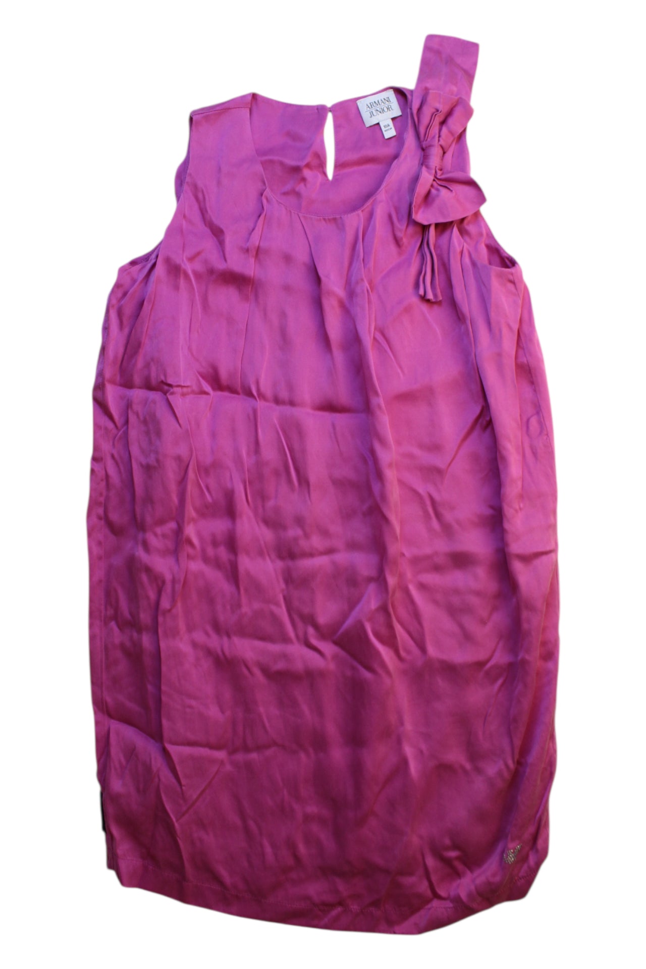 Armani Sleeveless Silk Dress 10Y、mySite、g9winljtr