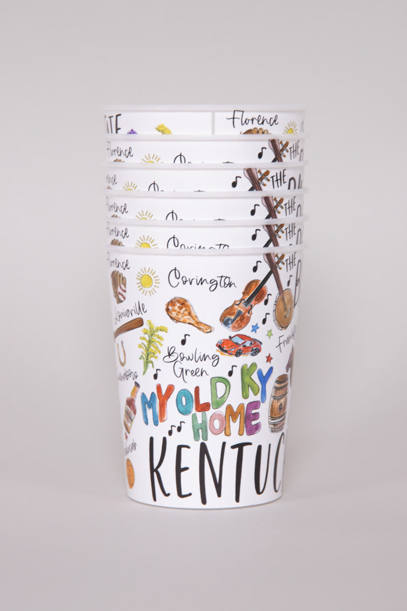 State of Kentucky Reusable Cups-Set of 6、mySite、hinf8tx79