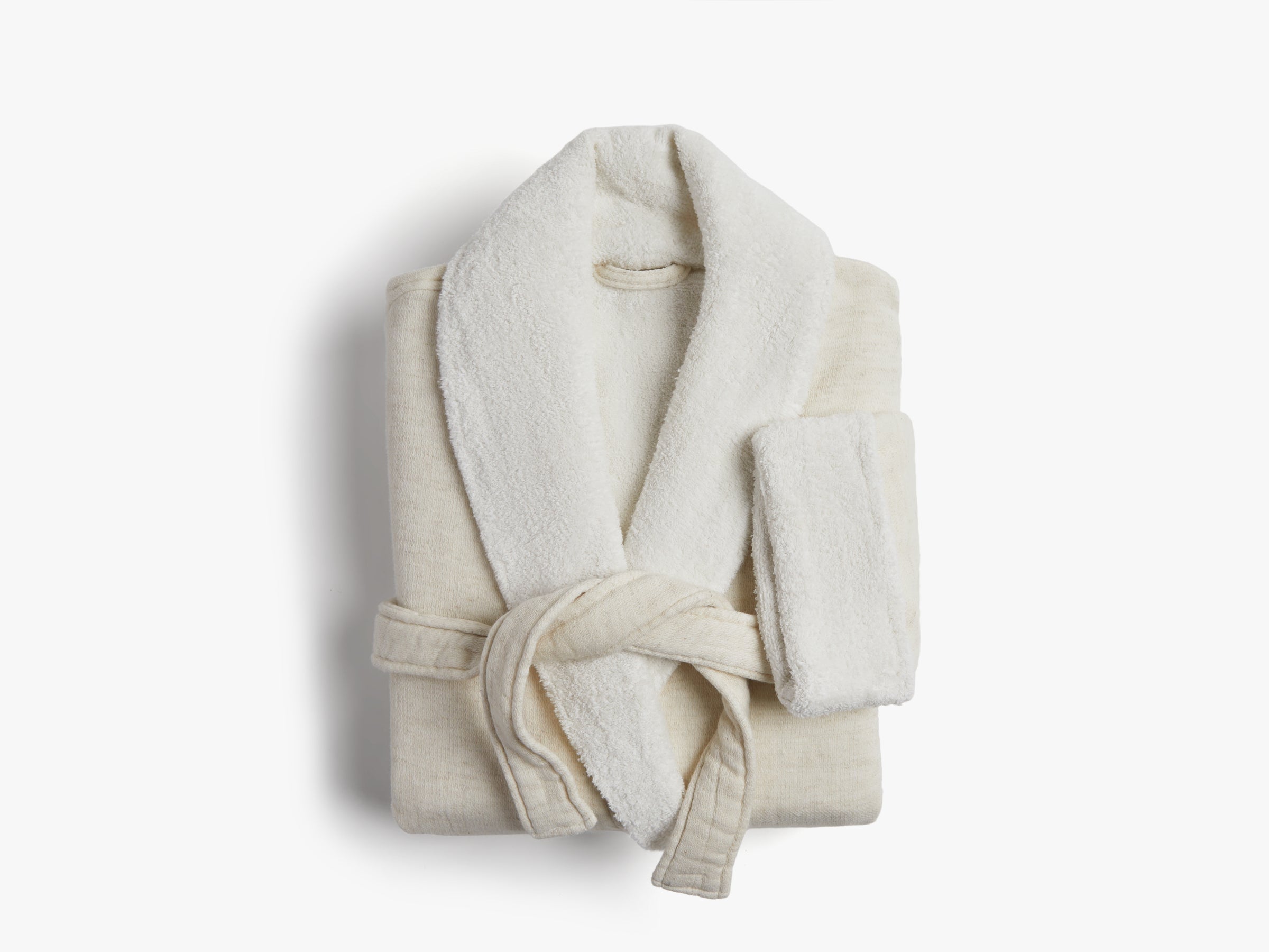  Organic Gauze Terry Robe (Natural with Cream)、mySite、sugarbowlscore