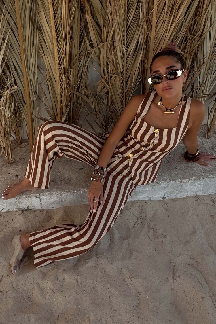 Chocolate Stripe Trousers、mySite、solidvoid