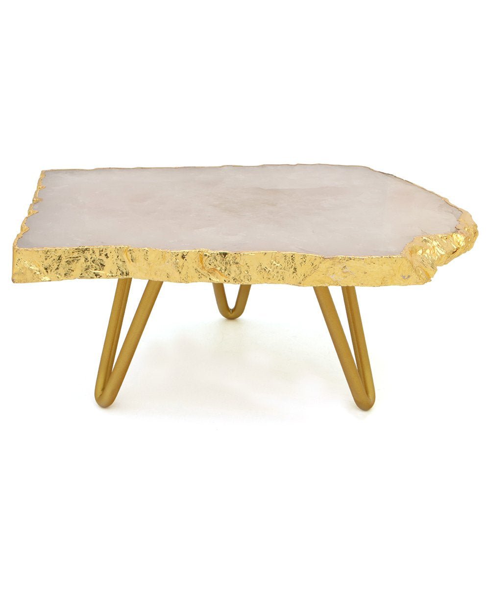 Gilded Quartz Pedestal Stand、mySite、topwebapps