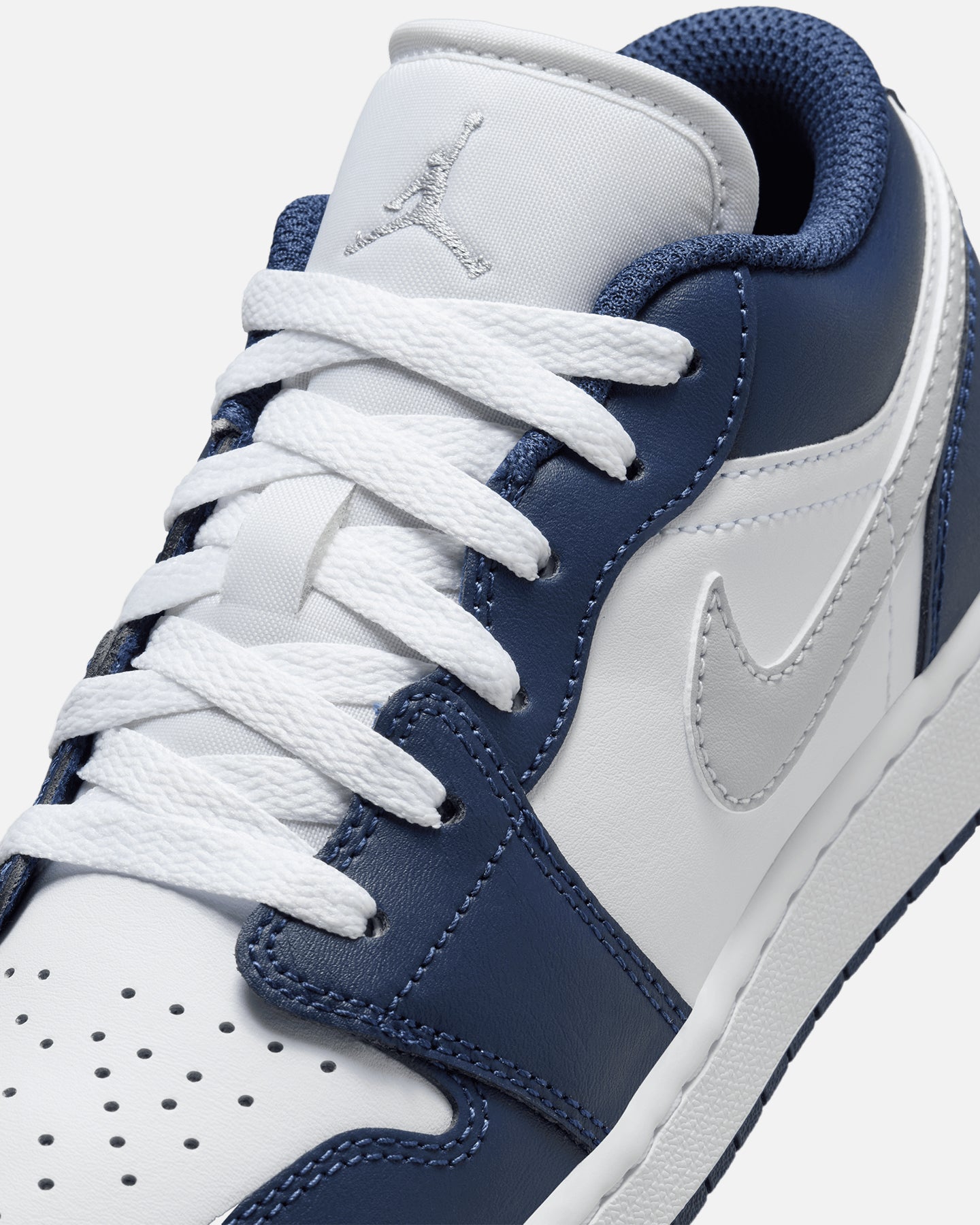 Jordan Kids' Air Jordan 1 Low (GS) White/Wolf Grey、mySite、zt4zffjzw