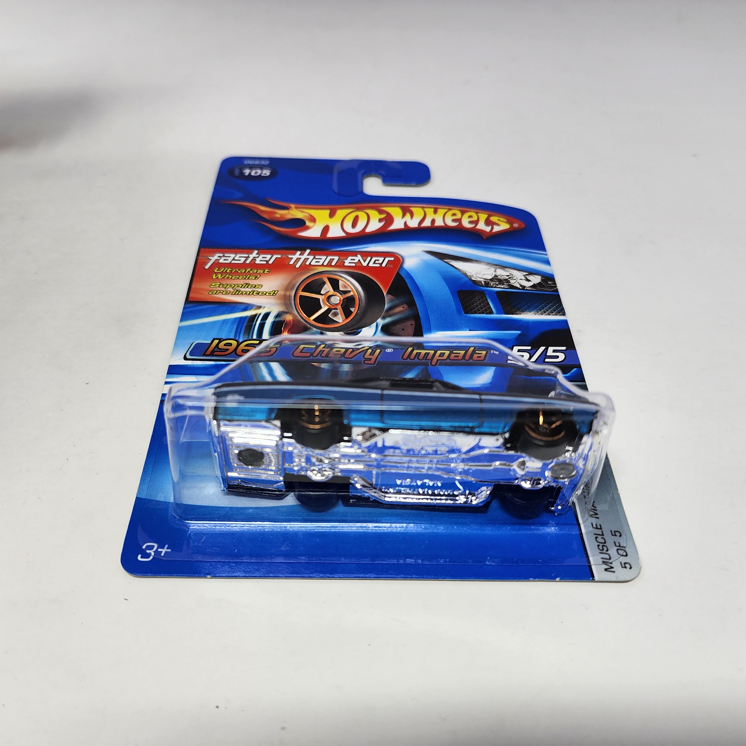 1965 Chevy Impala #105 * FTE Rims * Hot Wheels 2005、mySite、hgirdovlk