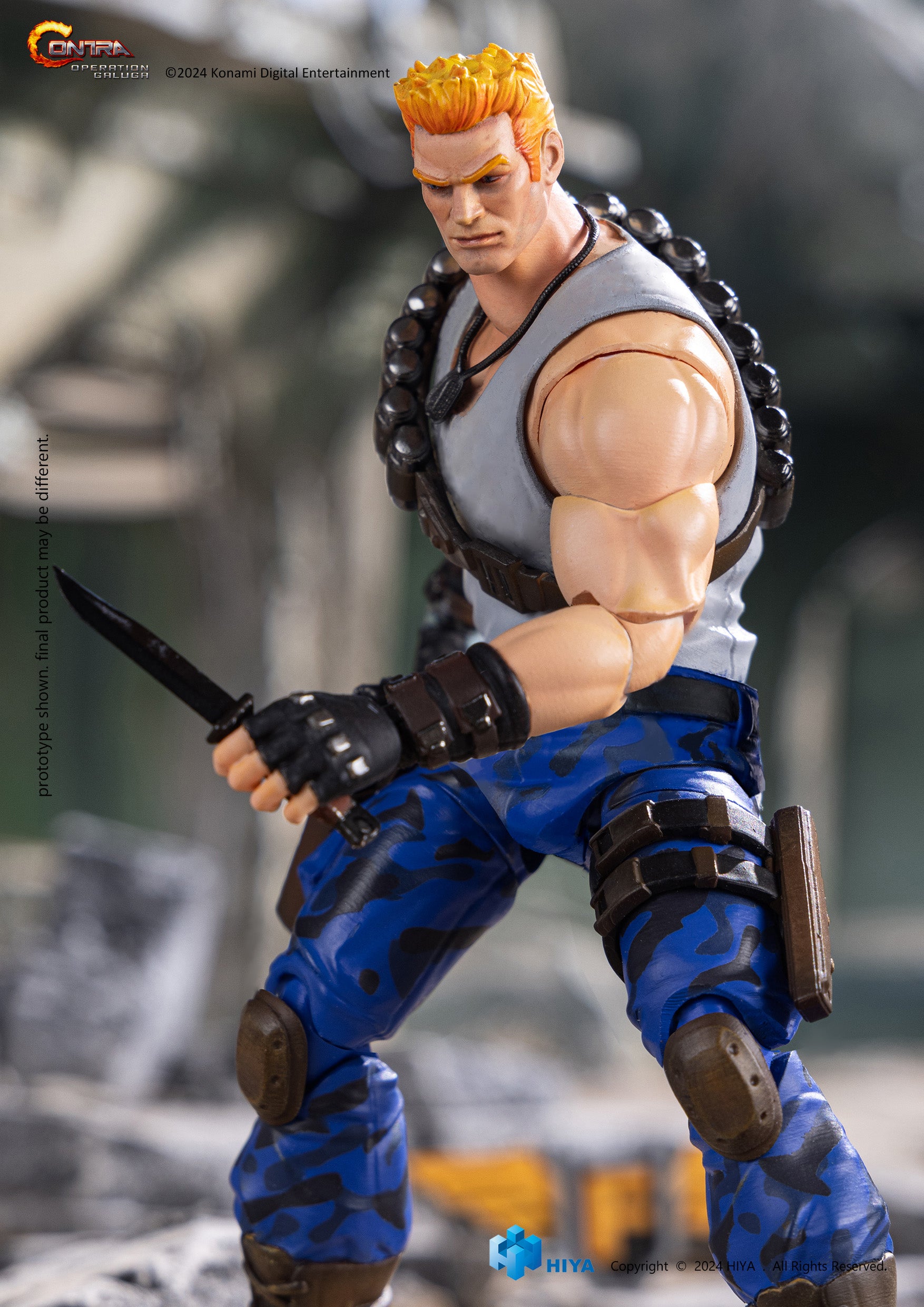 Hiya Exquisite Basic Series Contra Operation Galuga Bill Rizer (1:12 Scale)、mySite、hgirdovlk
