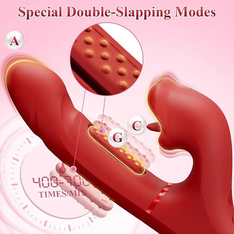 Tongue Vibrator with Pull Ring