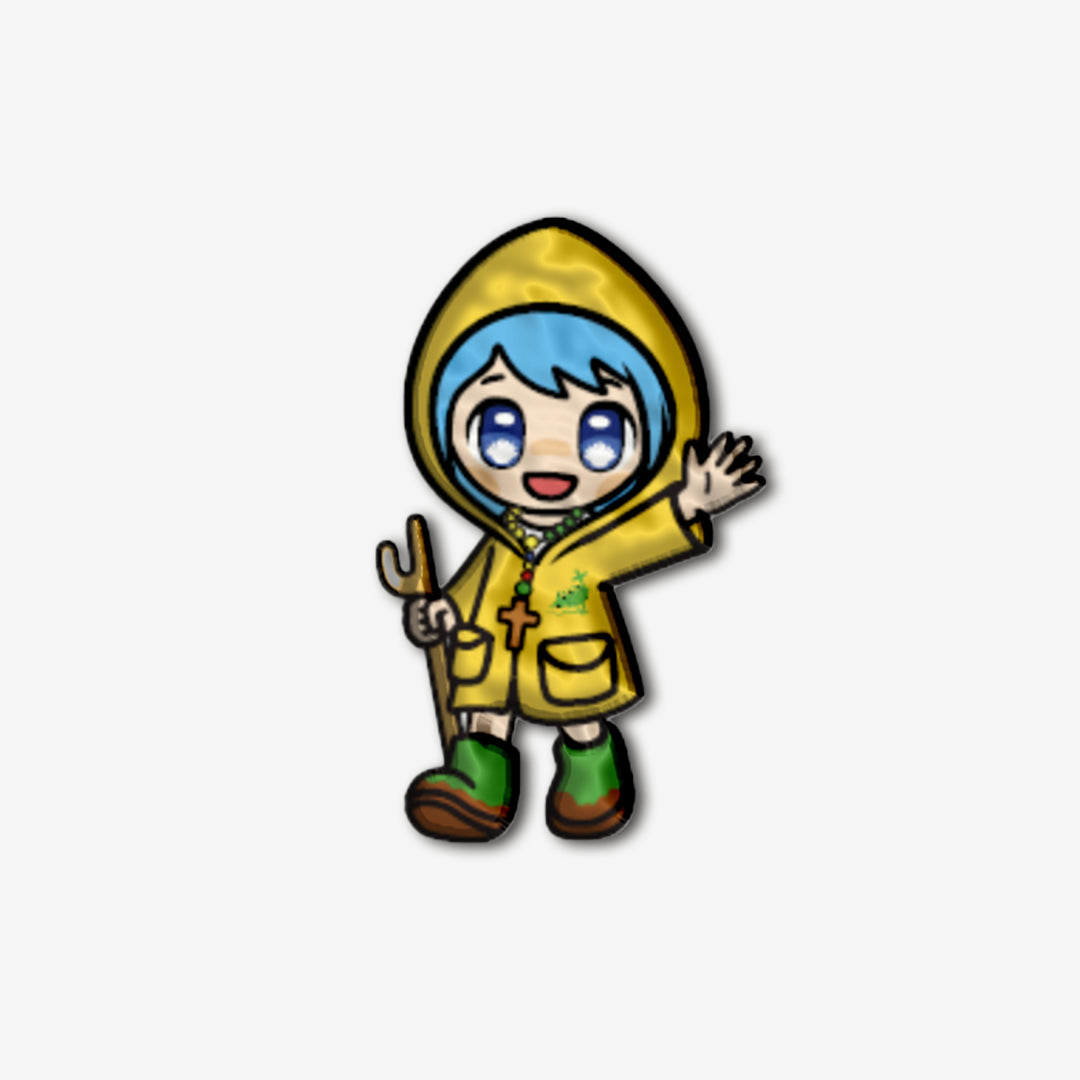 SPILLA CHARM IN METALLO LUCE MASCOTTE DEL GIUBILEO 2025、mySite、topwebapps