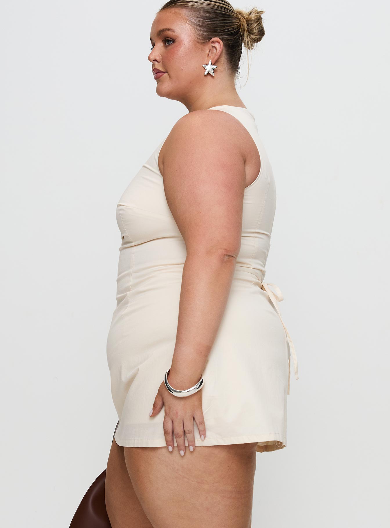 Yumiko Romper Cream Curve、mySite、solidvoid