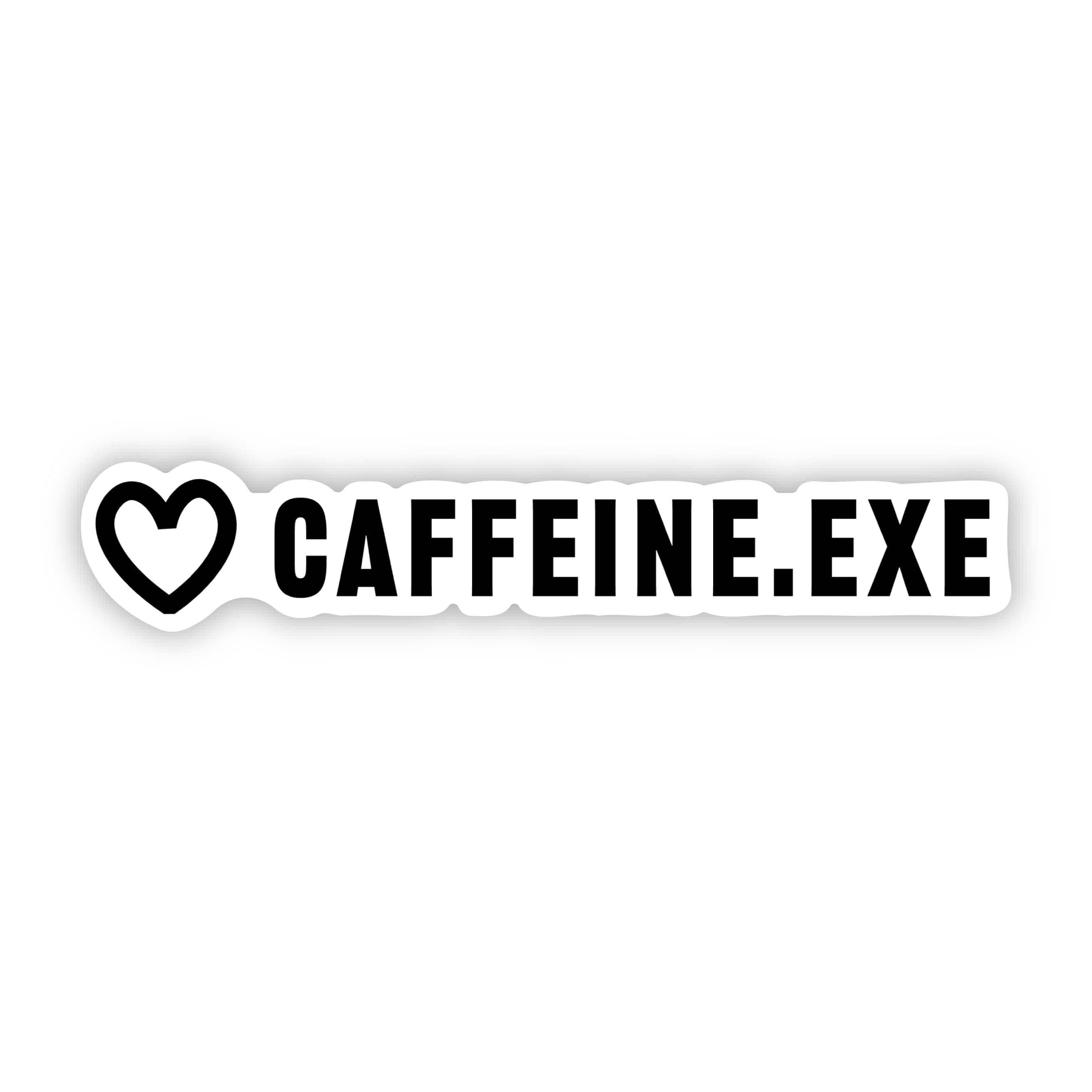  Caffeine.exe Funny Work Sticker、mySite、ghnorth