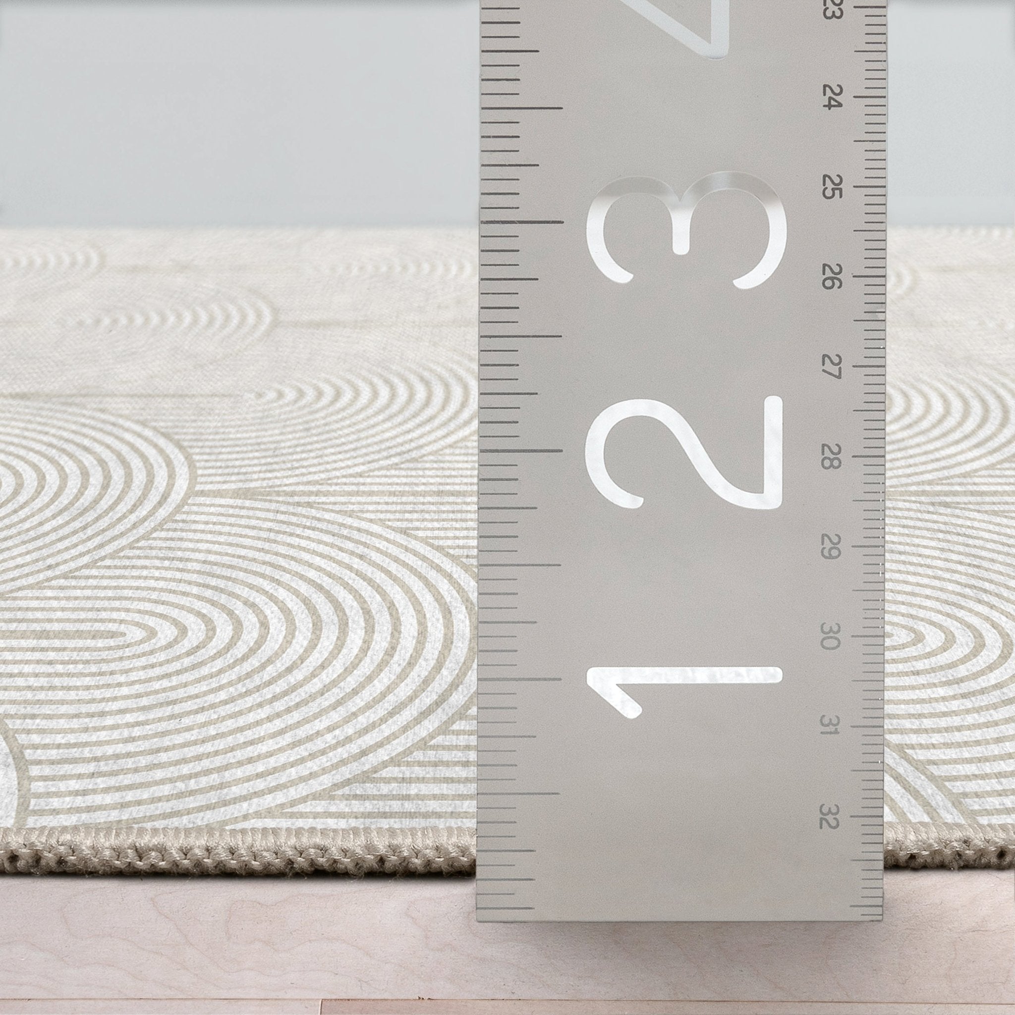 Apollo Echo Arch Pattern Beige Flatwoven Rug – Easy Clean & Durable、mySite、gigharbornorthrealestate