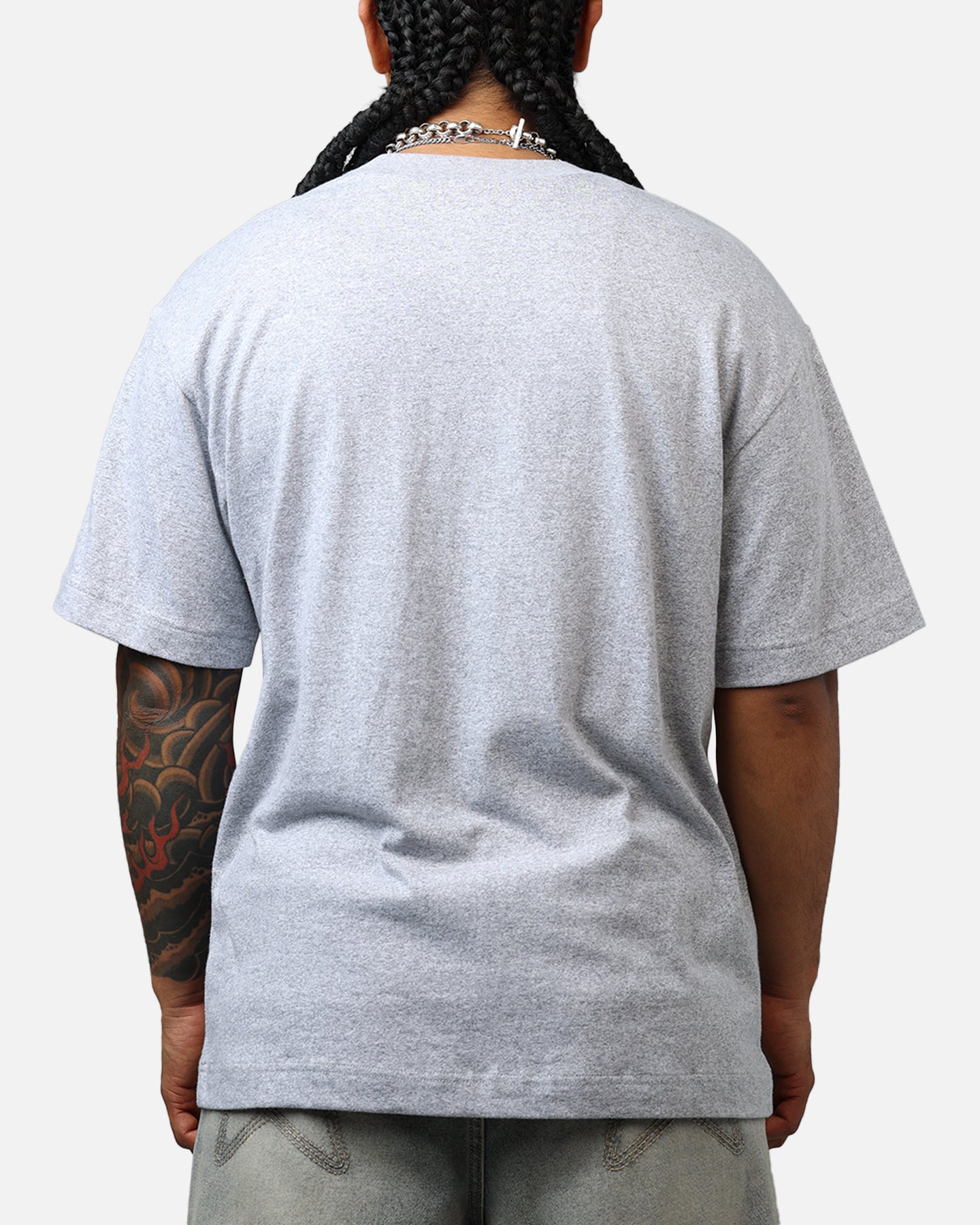 47 Brand New York Yankees Stack T-Shirt Grey、mySite、zt4zffjzw