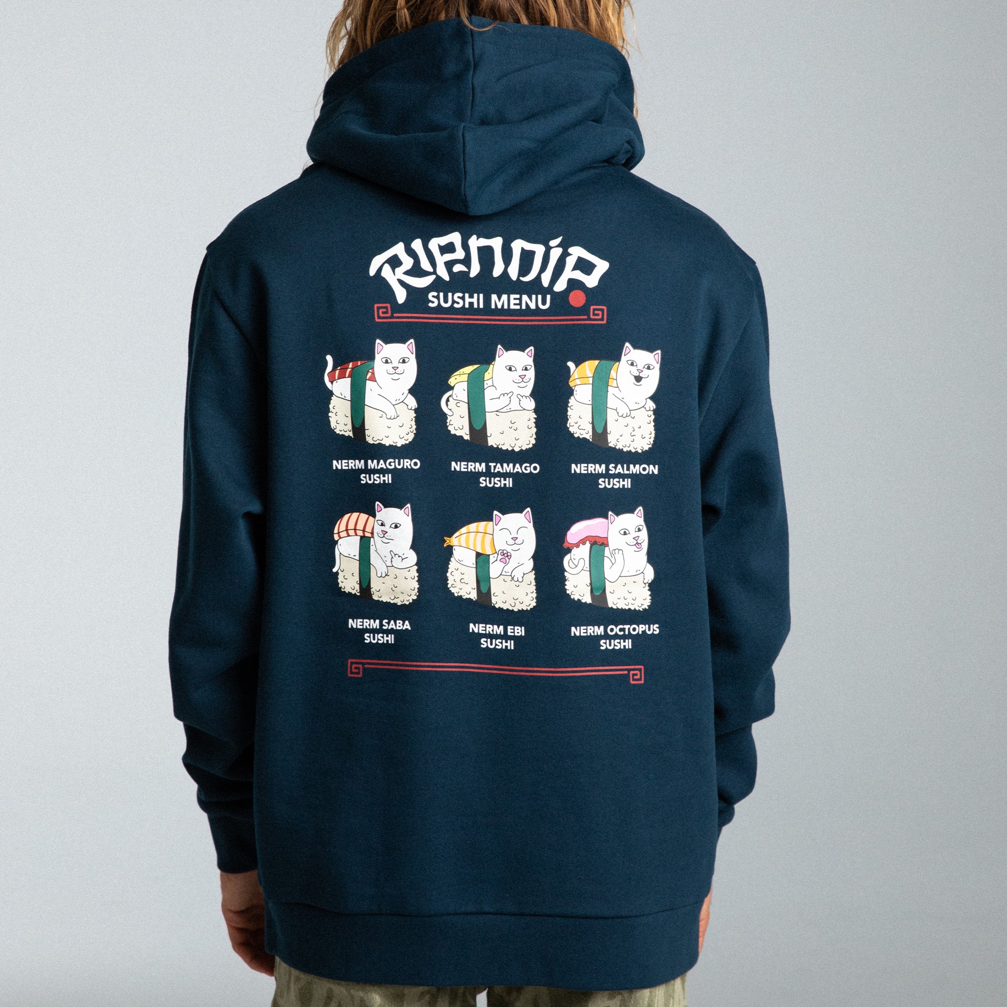  Sushi Nerm Hoodie (Navy)、mySite、merchandisen