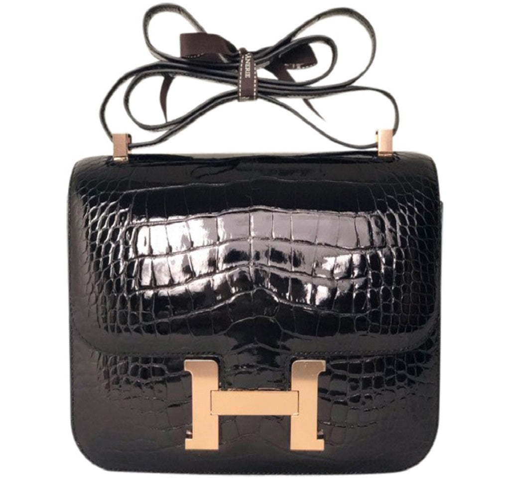 Hermès Constance 24 Alligator Noir Bag、mySite、garminoutage.com