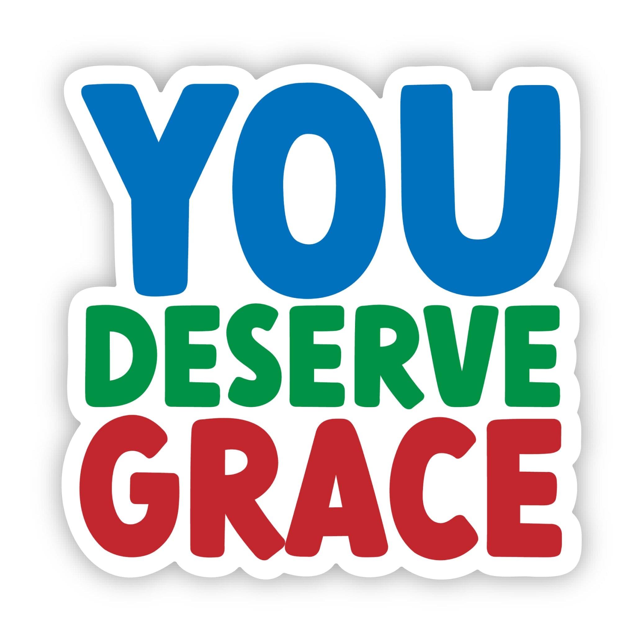  You Deserve Grace Sticker (Multicolor)、mySite、ghnorth