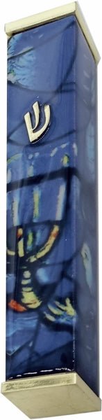  Blue Chagall Mezuzah、mySite、elrpsem3k
