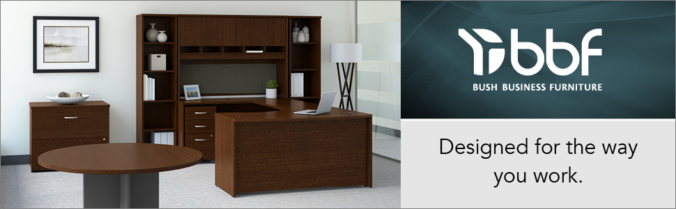 bbf,bush business furniture,series c,mocha cherry,cherry,contemporary,bush,bush industries