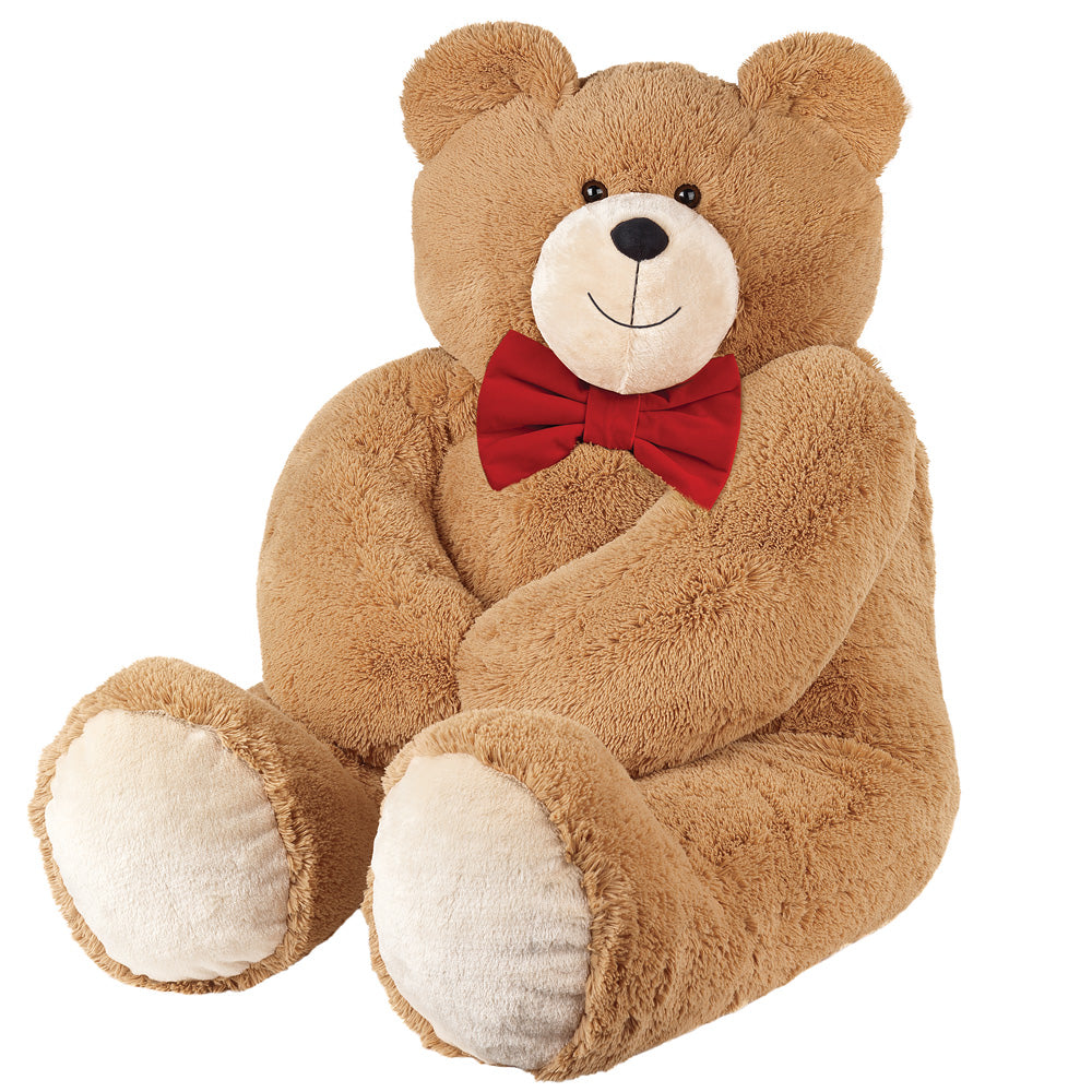 6 Ft. Giant Hunka Love Bear with Bow Tie、mySite、g9winljtr
